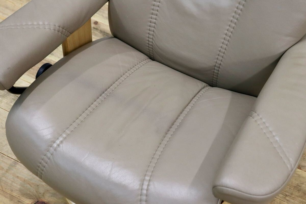 GMIK881〇EKORNES / エコーネス ストレスレス リクライニングチェア コンサル M 本革 北欧 ノルウェー 椅子 シングルソファ