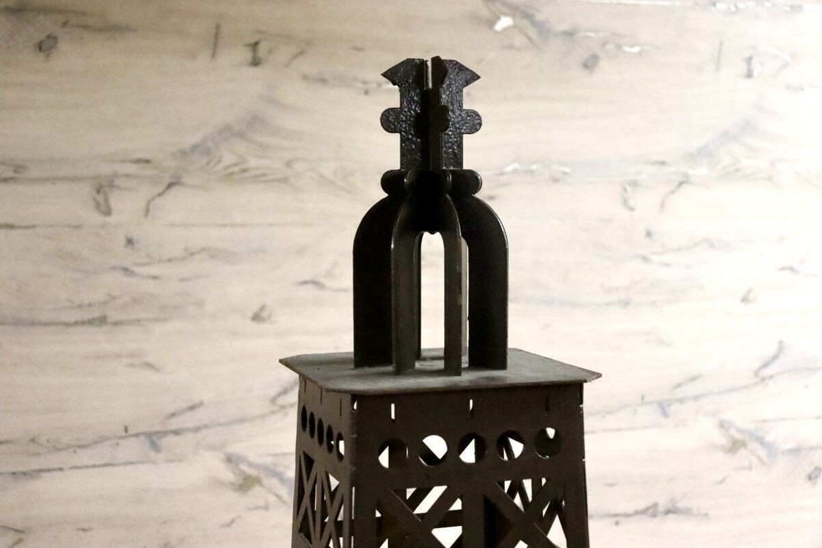 GMIK773○エッフェル塔 オブジェ 置物 インテリア 大型ディスプレイ アイアン 店舗什器 オーナメント ※発送不可