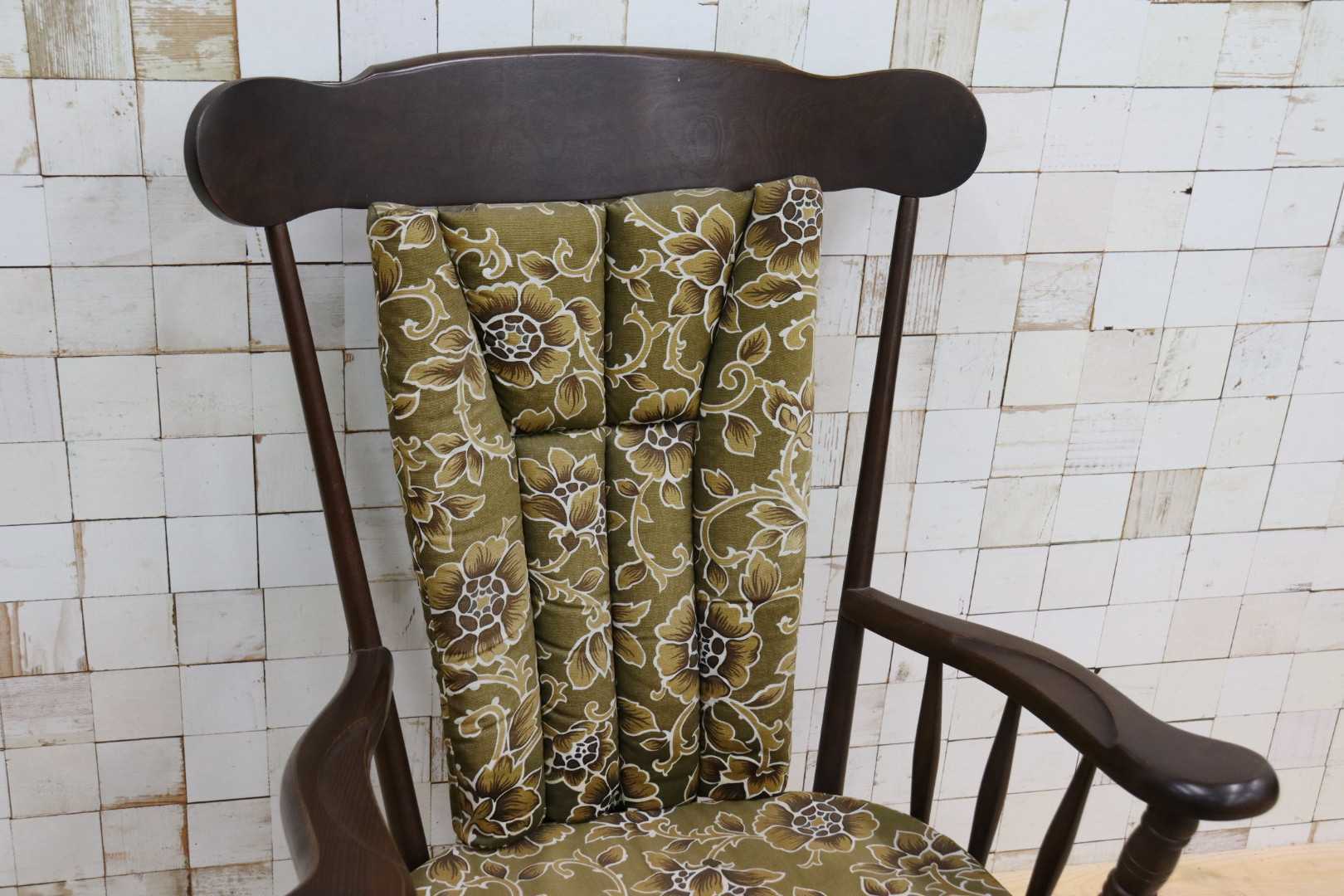 GMHK644○柏木工 / KASHIWA ロッキングチェア 揺り椅子 飛騨家具 レトロ カントリー アンティーク チェア