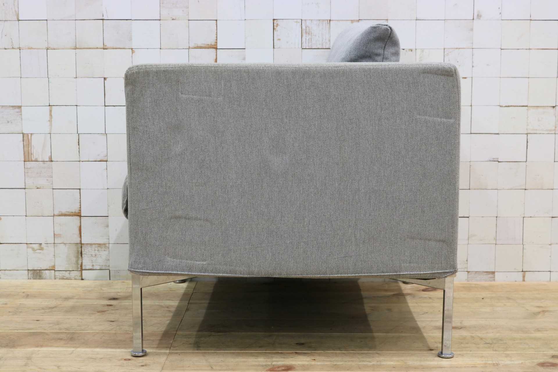 GMHK779F○cassina ixc / カッシーナイクスシー ピエロ・リッソーニ ボックスソファ 1P 1人掛けソファ シングルソファ ファブリック 約23万