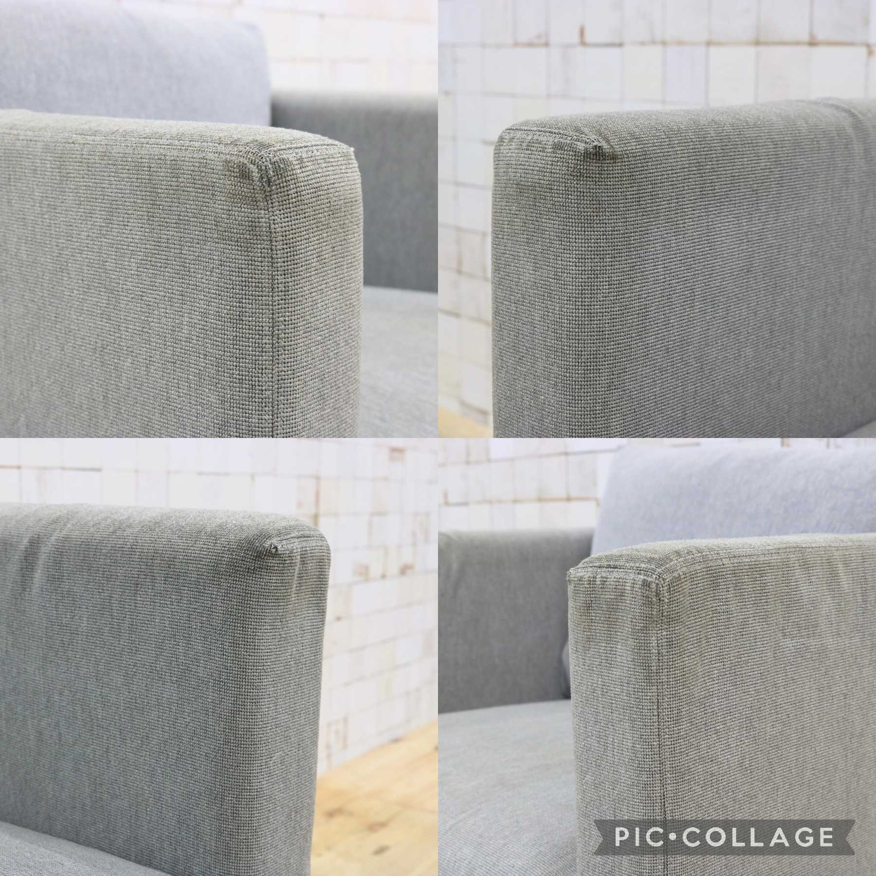 GMHK779F○cassina ixc / カッシーナイクスシー ピエロ・リッソーニ ボックスソファ 1P 1人掛けソファ シングルソファ ファブリック 約23万