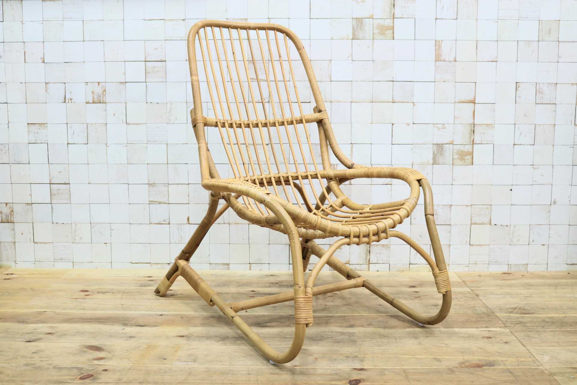 GMIK552◯unico / ウニコ WEAVA ウィーバ ラウンジチェア ラタンチェア ハイバックチェア 椅子 インテリア 北欧スタイル