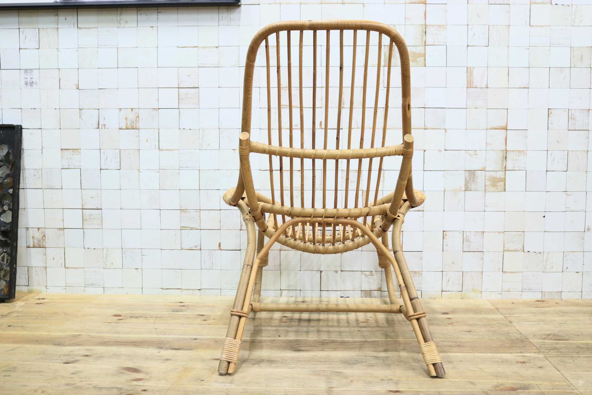 GMIK552◯unico / ウニコ WEAVA ウィーバ ラウンジチェア ラタンチェア ハイバックチェア 椅子 インテリア 北欧スタイル