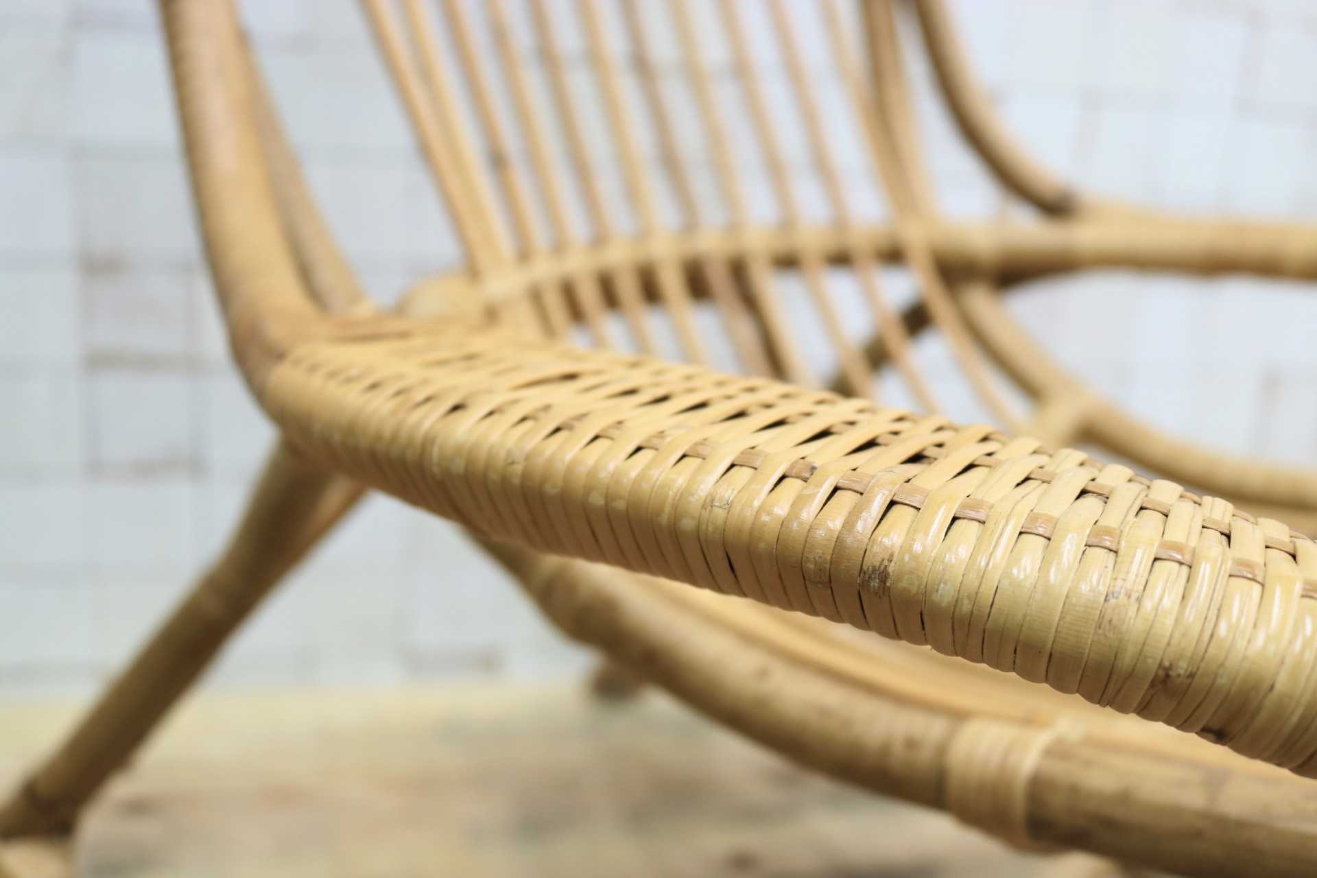 GMIK552◯unico / ウニコ WEAVA ウィーバ ラウンジチェア ラタンチェア ハイバックチェア 椅子 インテリア 北欧スタイル