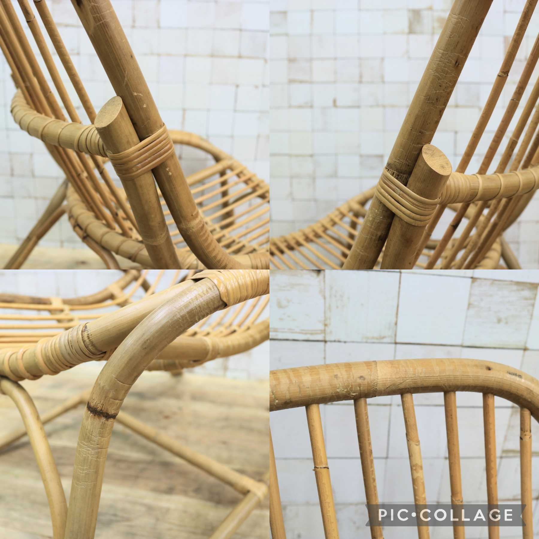 GMIK552◯unico / ウニコ WEAVA ウィーバ ラウンジチェア ラタンチェア ハイバックチェア 椅子 インテリア 北欧スタイル