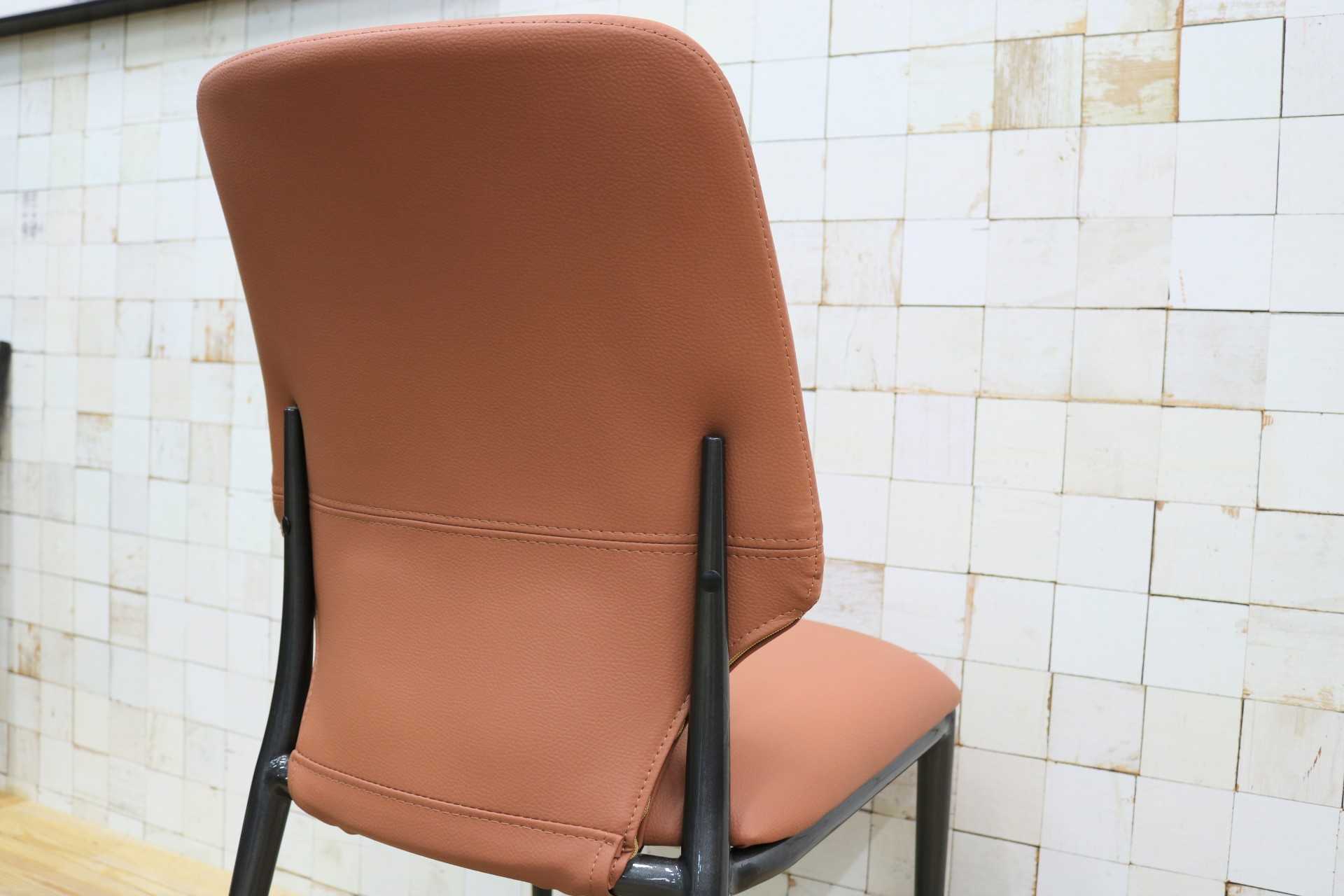GMIK664◯ダイニングチェア 食卓椅子 椅子 アームレスチェア レザー 本革 ナチュラル シンプル モダン 展示品