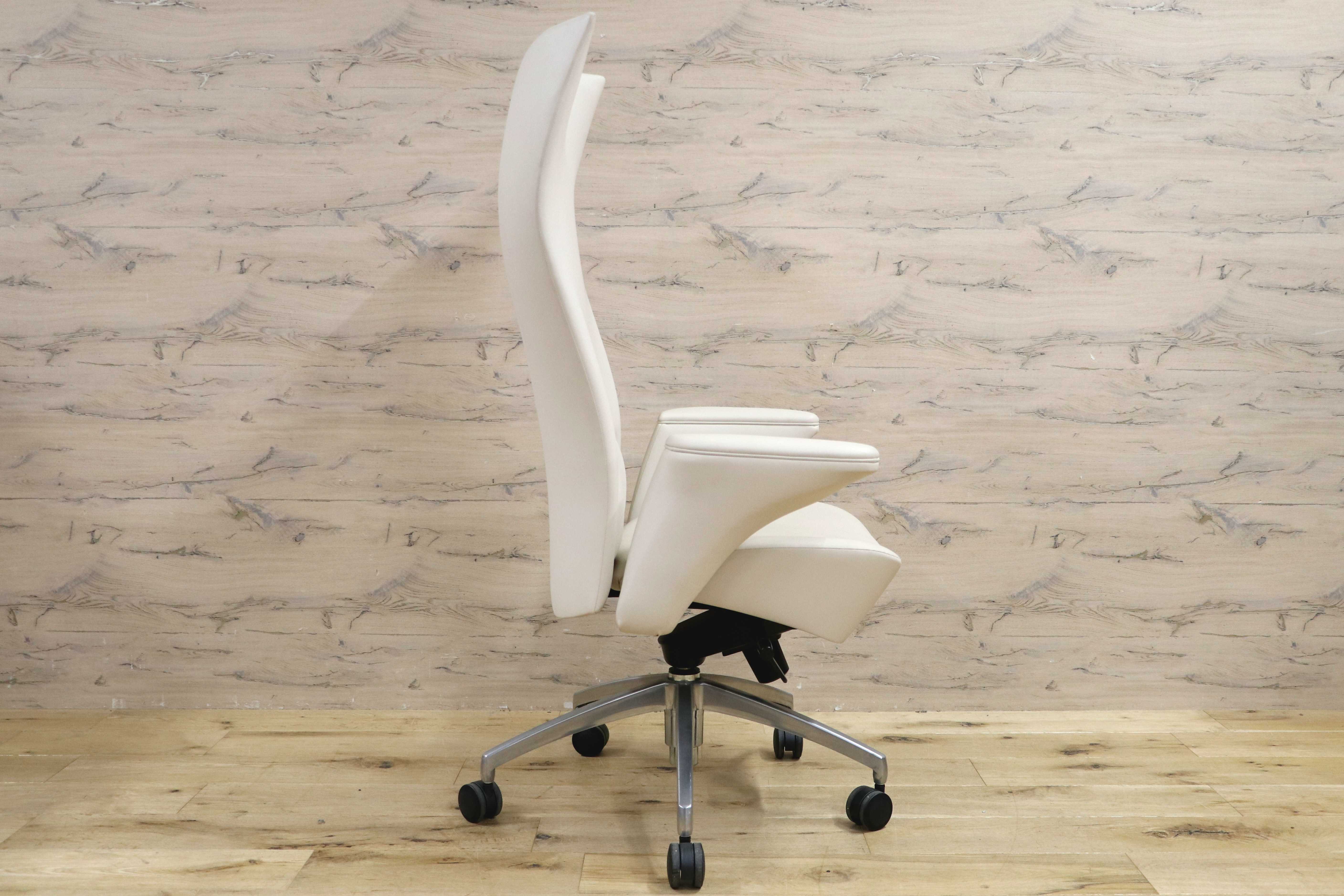 GMIK629B○ITOKI / イトーキ X-4 ハイバック チェア デスクチェア オフィスチェア 書斎椅子 エグゼクティブチェア 合皮 ハイクラスモダン