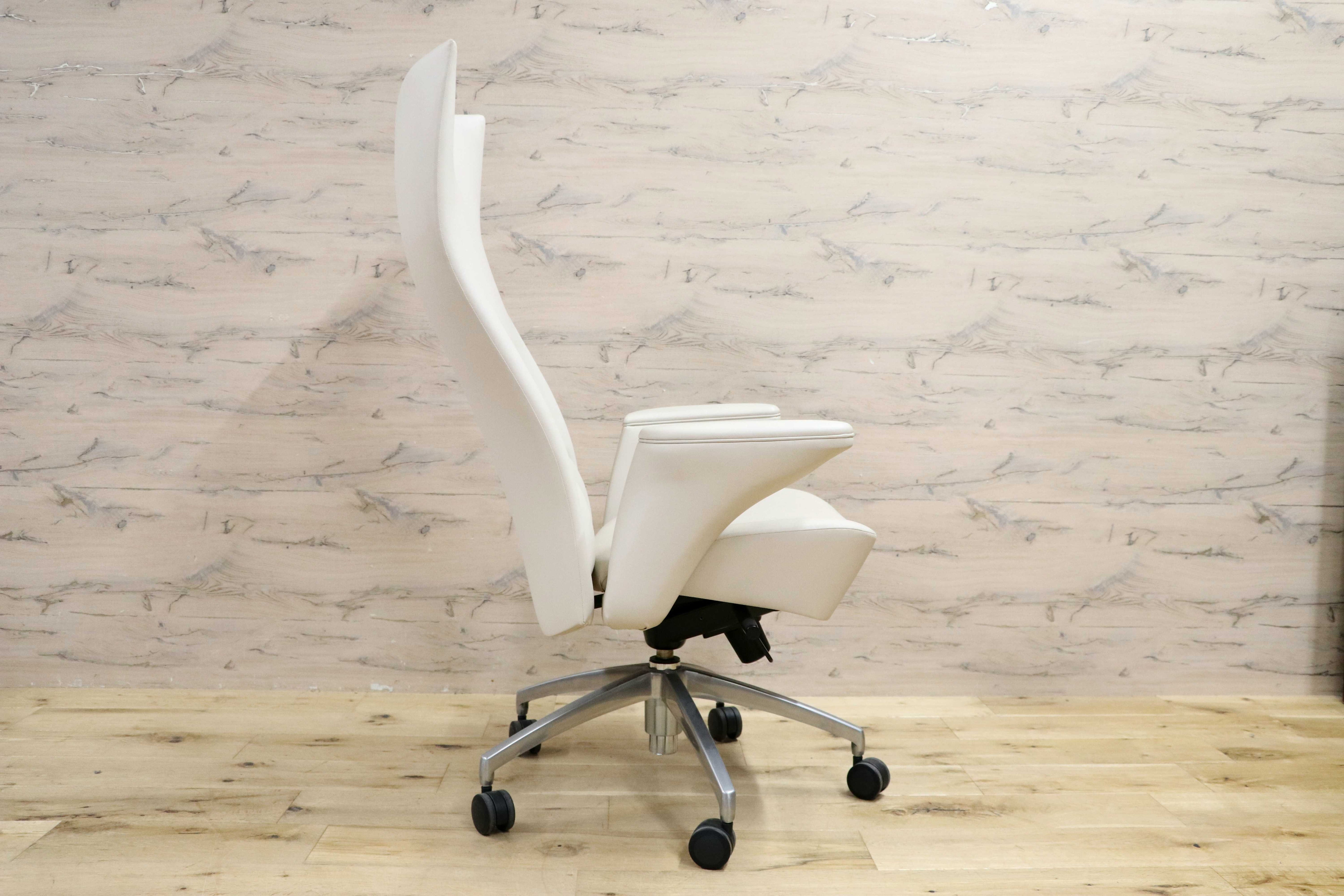 GMIK629C○ITOKI / イトーキ X-4 ハイバック チェア デスクチェア オフィスチェア 書斎椅子 エグゼクティブチェア 合皮 ハイクラスモダン