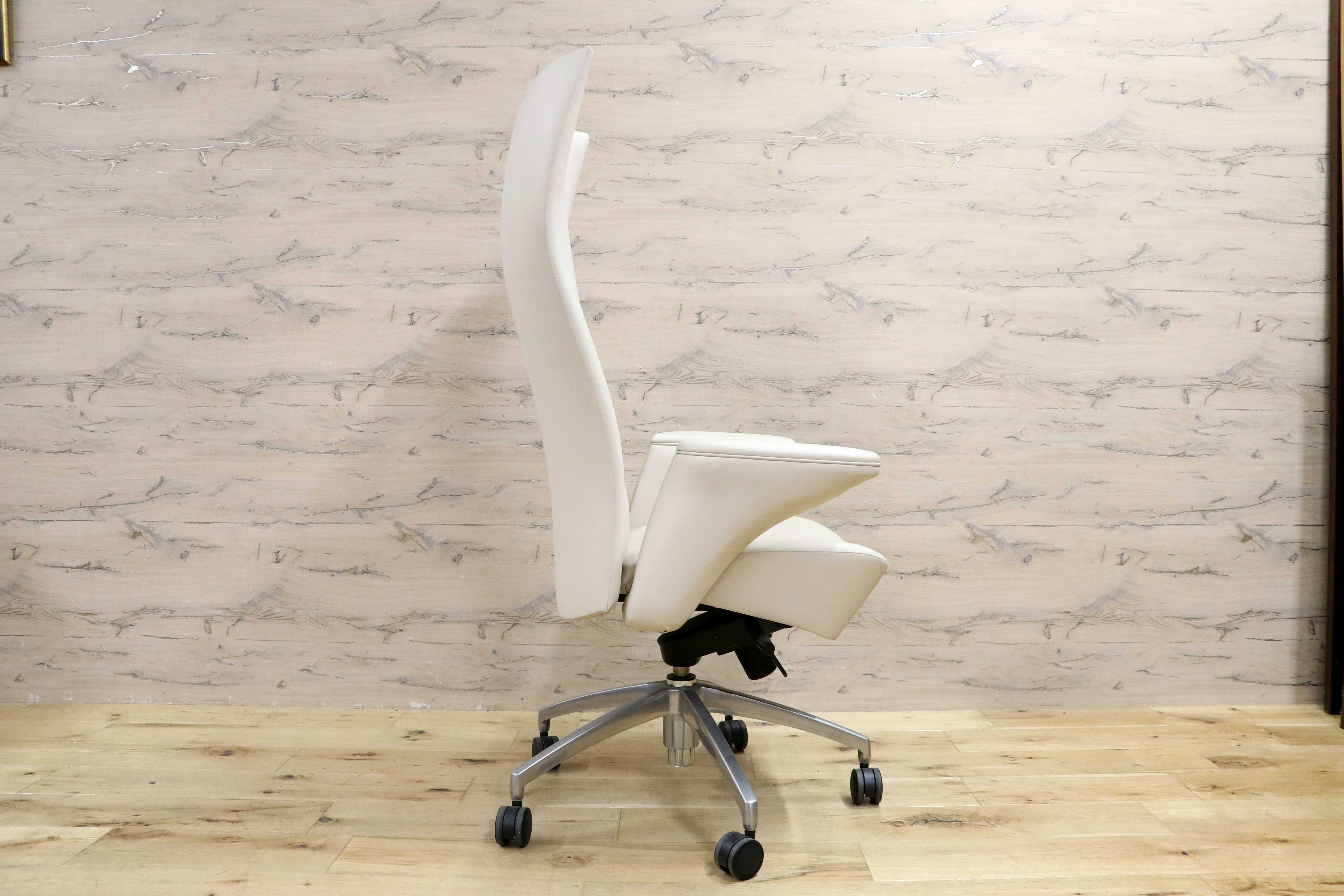 GMIK629C○ITOKI / イトーキ X-4 ハイバック チェア デスクチェア オフィスチェア 書斎椅子 エグゼクティブチェア 合皮 ハイクラスモダン