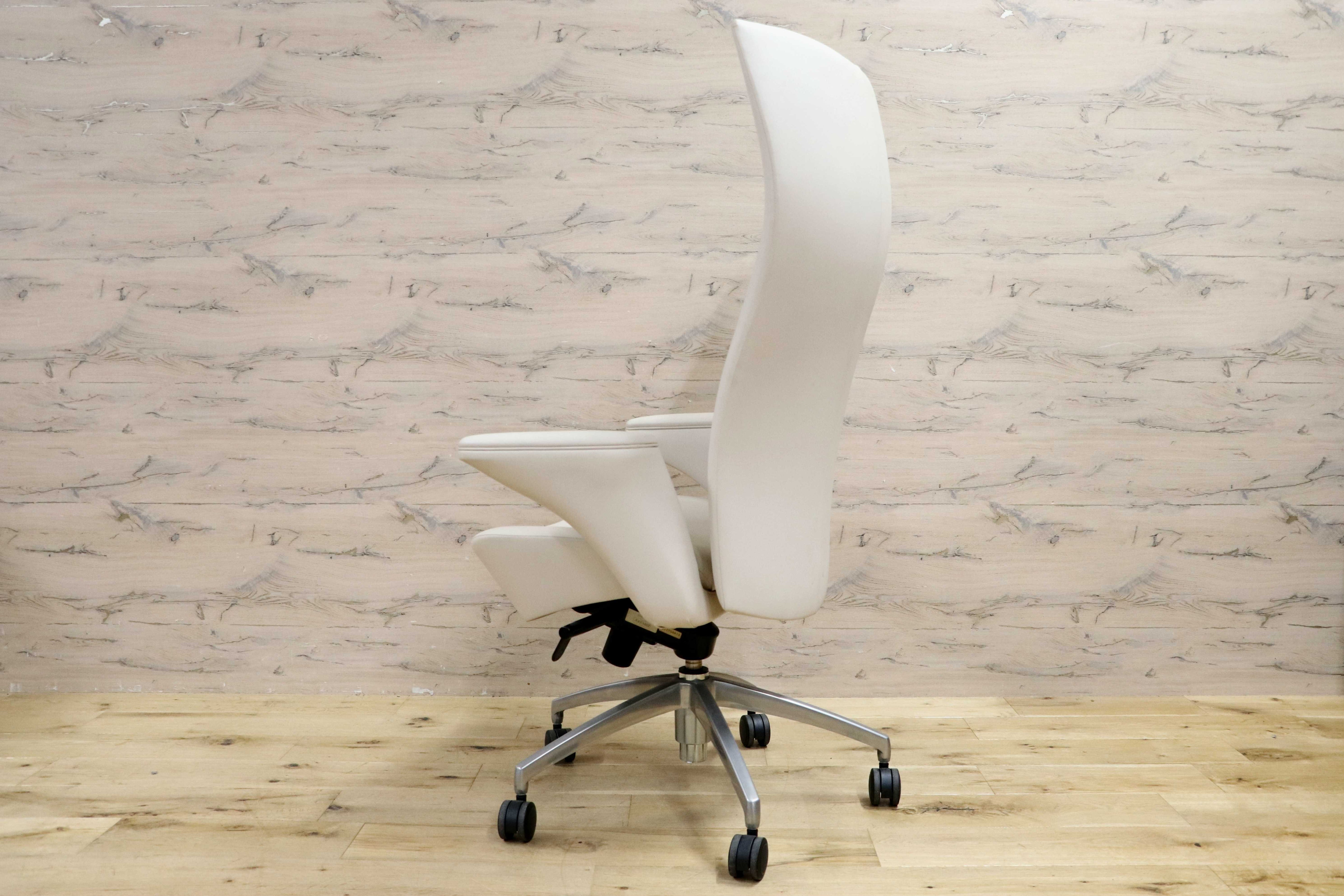 GMIK629C○ITOKI / イトーキ X-4 ハイバック チェア デスクチェア オフィスチェア 書斎椅子 エグゼクティブチェア 合皮 ハイクラスモダン