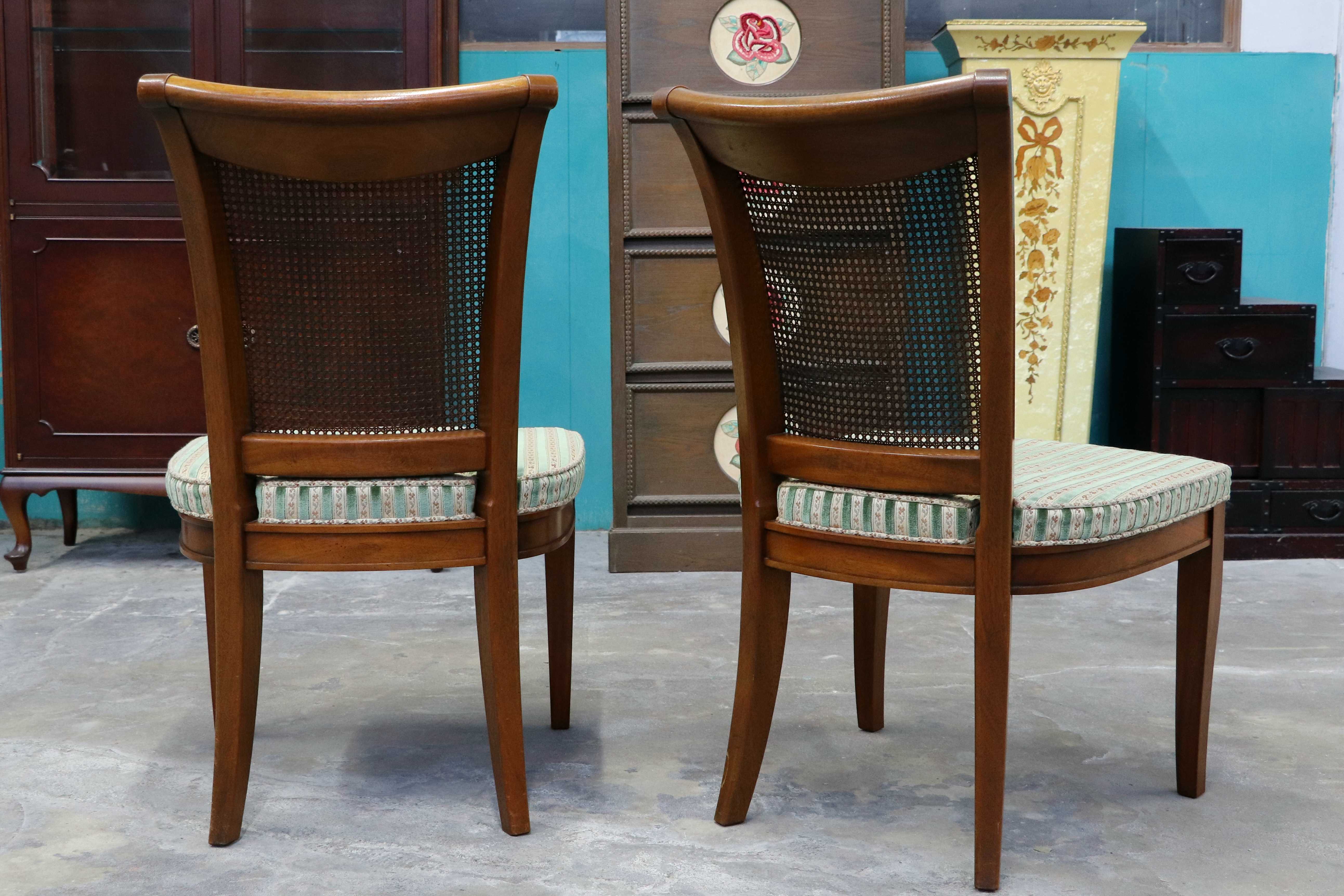 GMIK673A○DREXEL HERITAGE / ドレクセルヘリテイジ FRANCESCA フランチェスカ ダイニングチェア 椅子 2脚セット ラタン