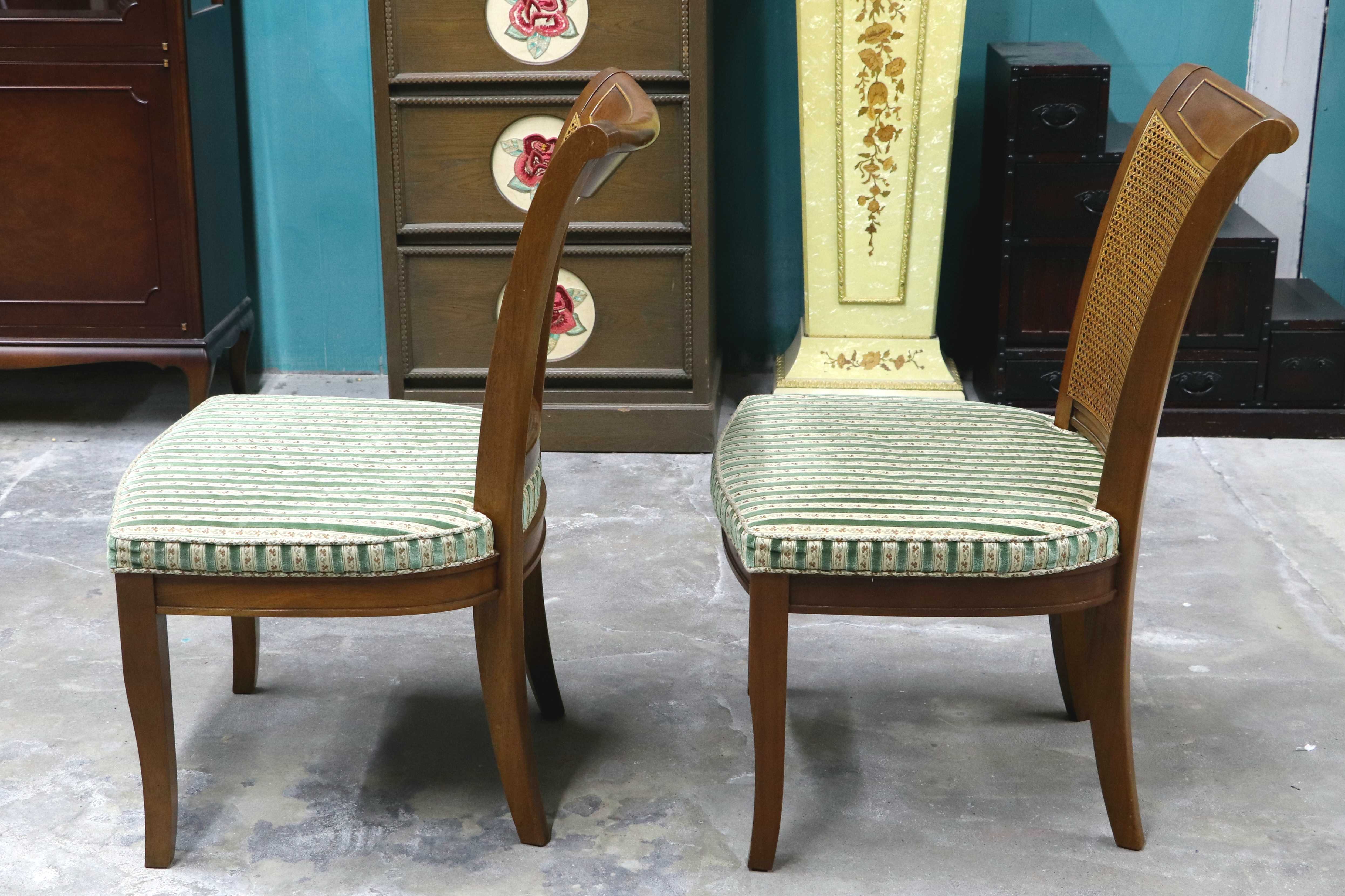 GMIK673B○DREXEL HERITAGE / ドレクセルヘリテイジ FRANCESCA フランチェスカ ダイニングチェア 椅子 2脚セット ラタン