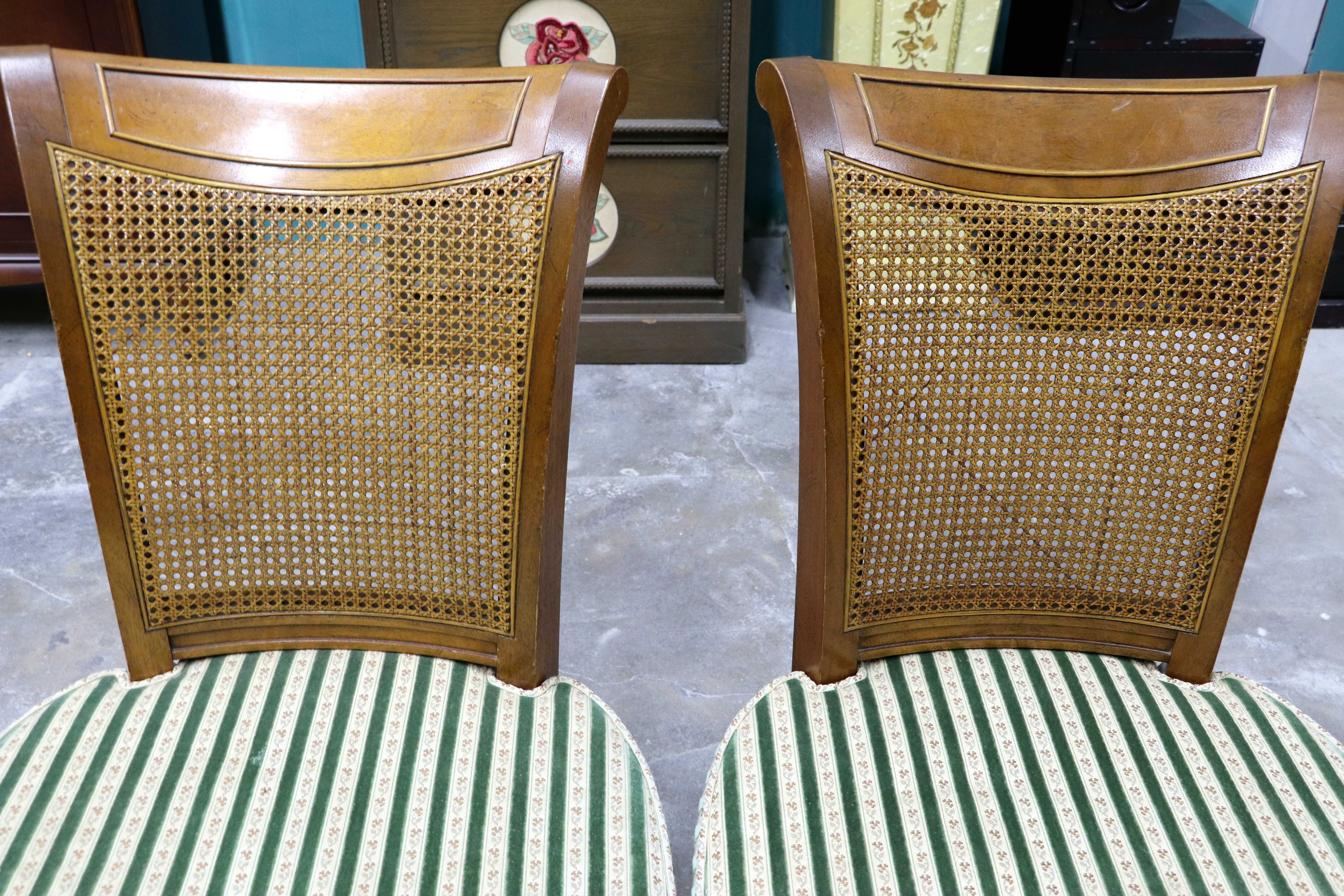 GMIK673B○DREXEL HERITAGE / ドレクセルヘリテイジ FRANCESCA フランチェスカ ダイニングチェア 椅子 2脚セット ラタン