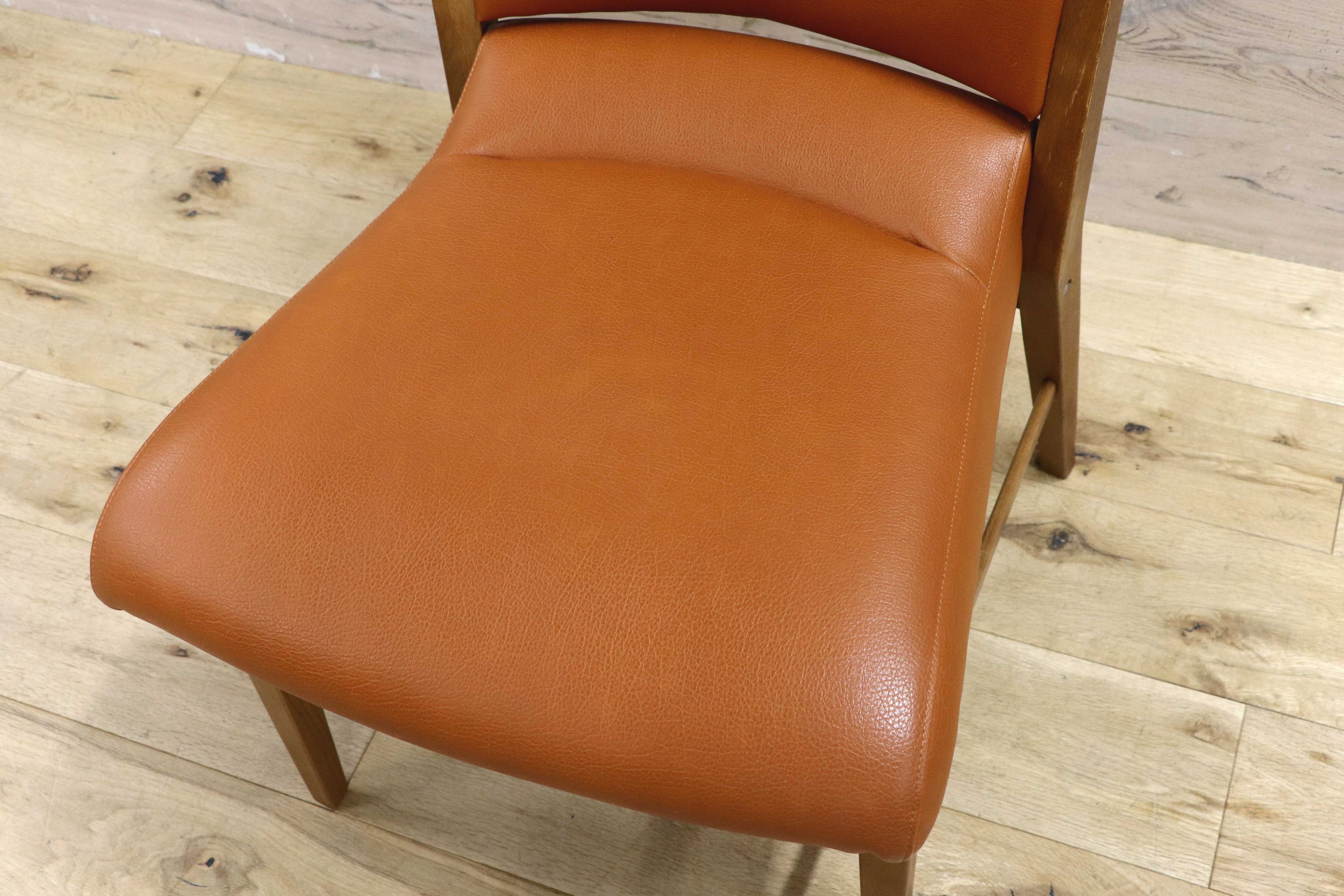 GMIS356A○karimoku / カリモク ダイニングチェア アームレスチェア 椅子 国産家具 1人掛け レザー