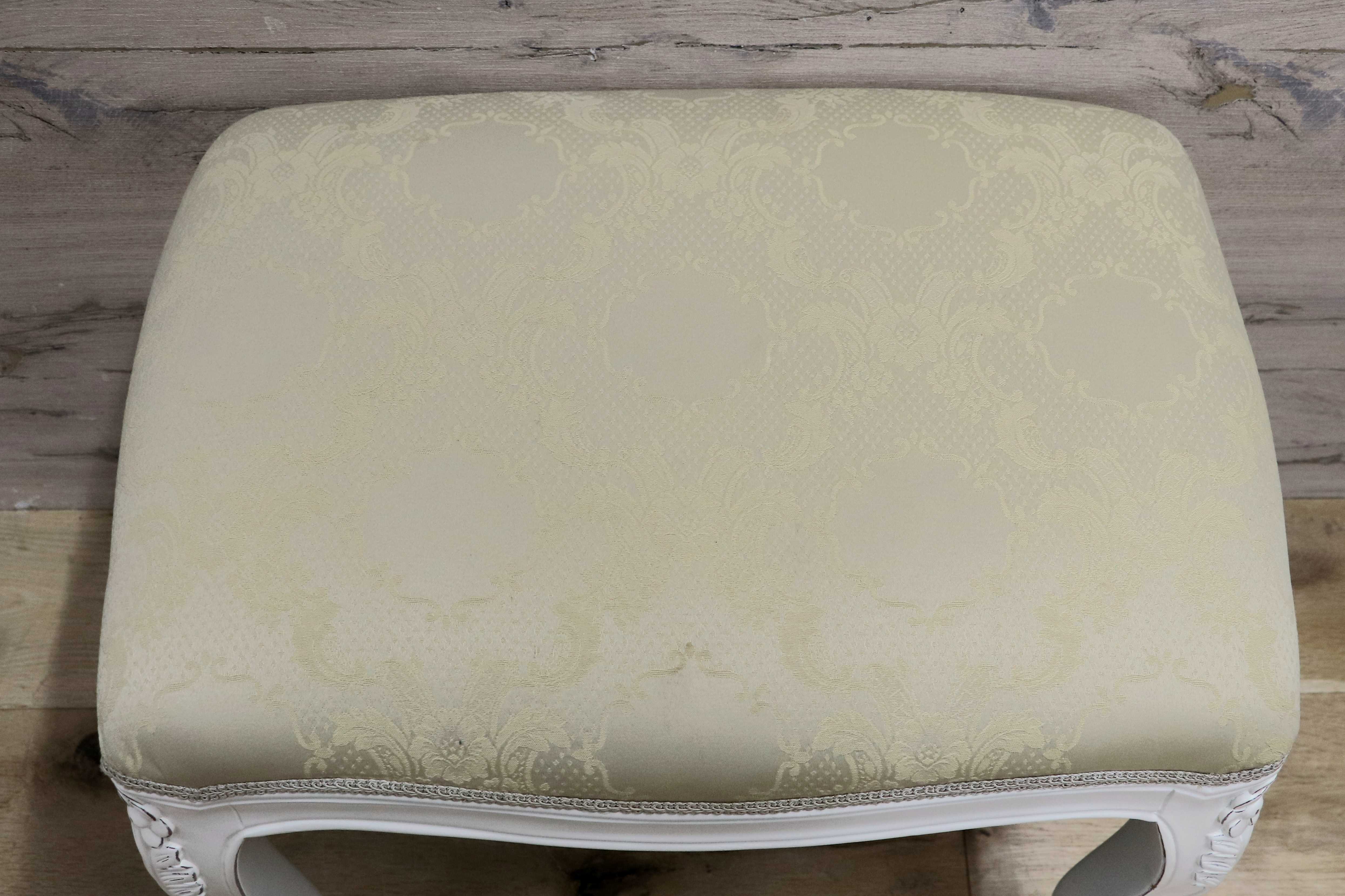 GMIS361C○ヨーロピアンデザイン ロココ調 スツール 腰掛け 椅子 猫脚 姫家具 エレガント アンティーク調 マホガニー