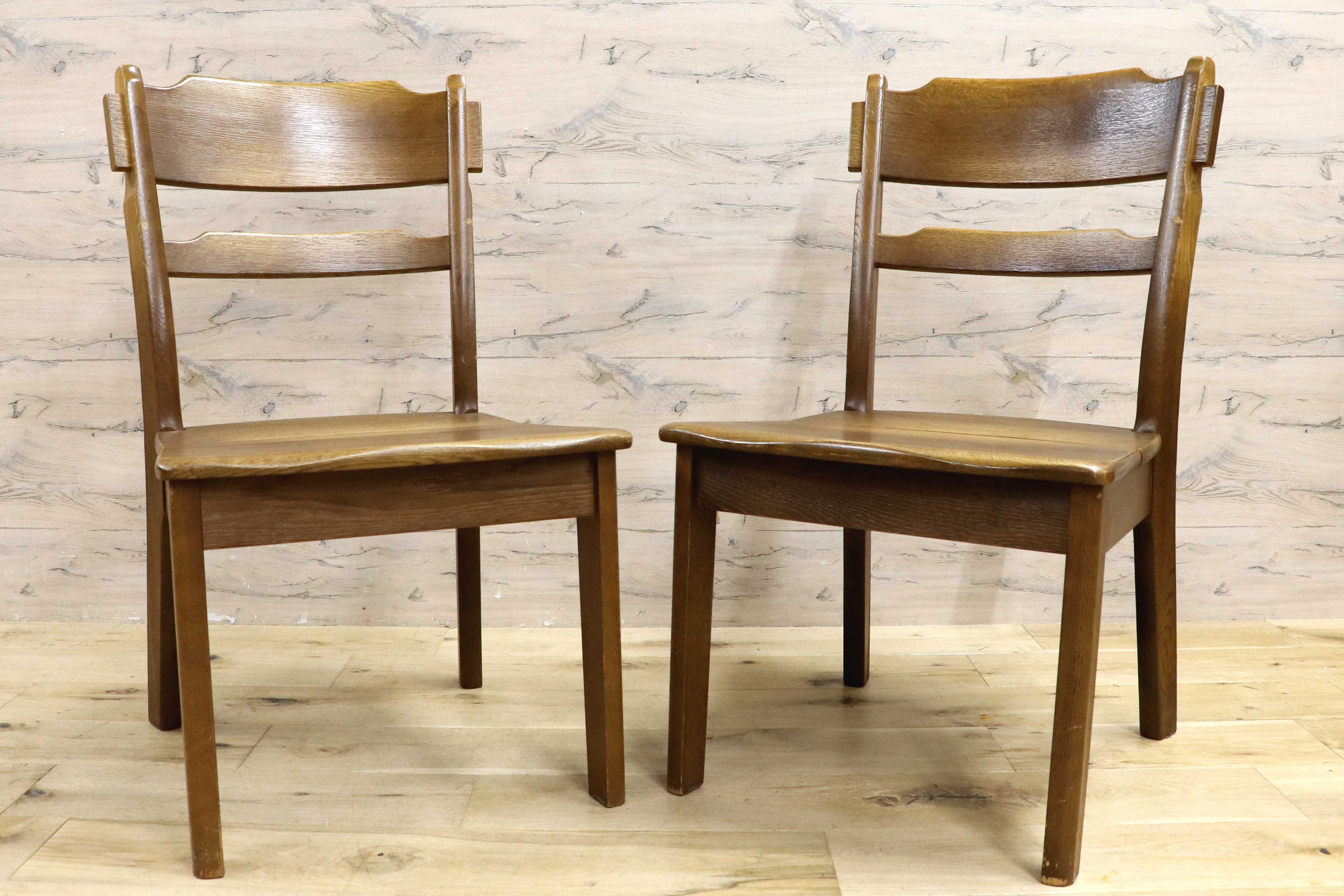 GMIS370A○イバタインテリア / ibata ダイニングチェア アームレスチェア 2脚セット チェア 木製 椅子 チェア 1人掛け