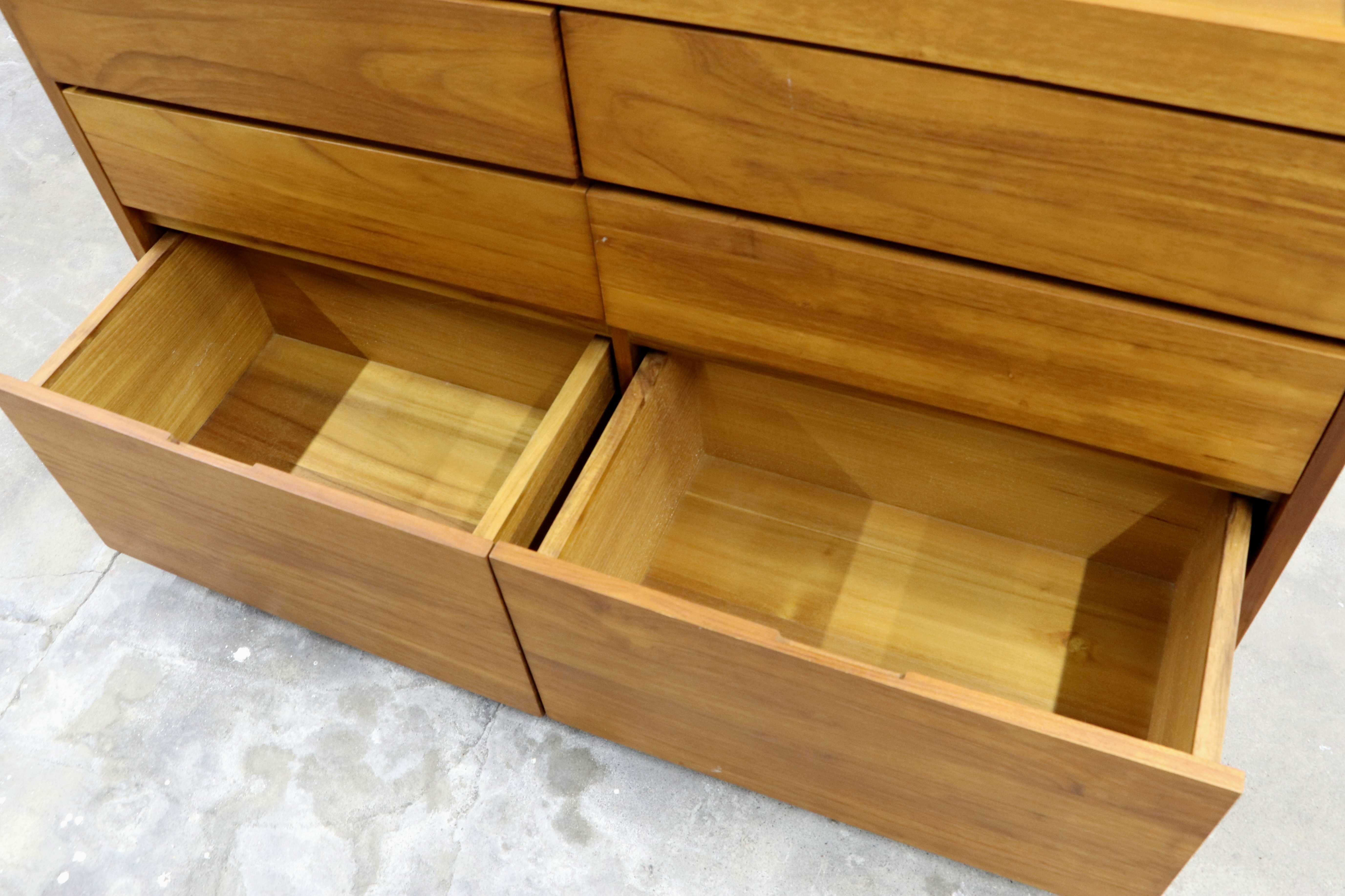 GMIH359○unico / ウニコ BREATH ブレス チーク 無垢材 チェスト コレクションチェスト ローチェスト ショーケース ワイドチェスト