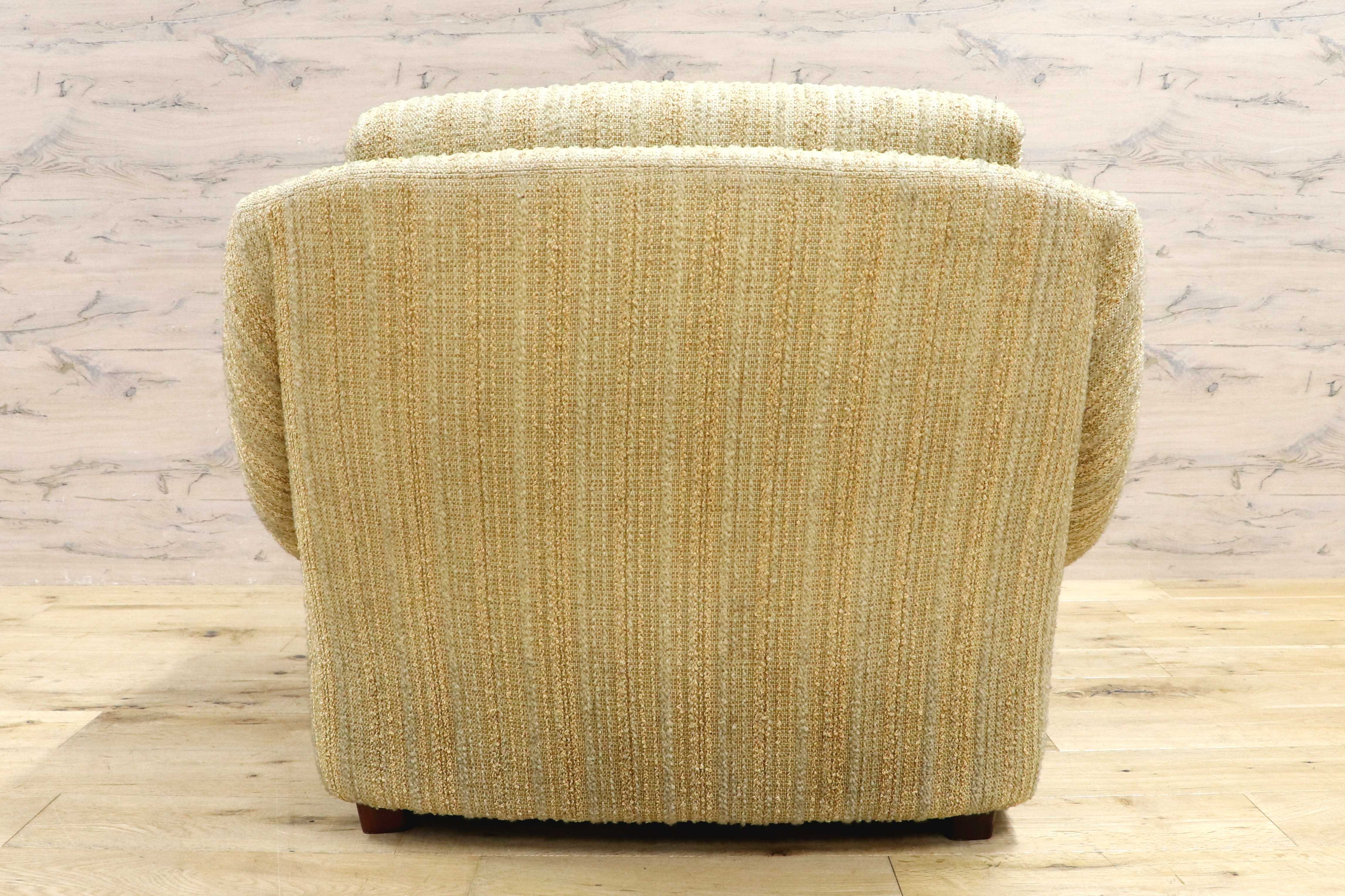 GMIH363C○Overman International スウェーデン製 北欧ヴィンテージ シングルソファ 1人掛けソファ ラウンジチェア 稀少