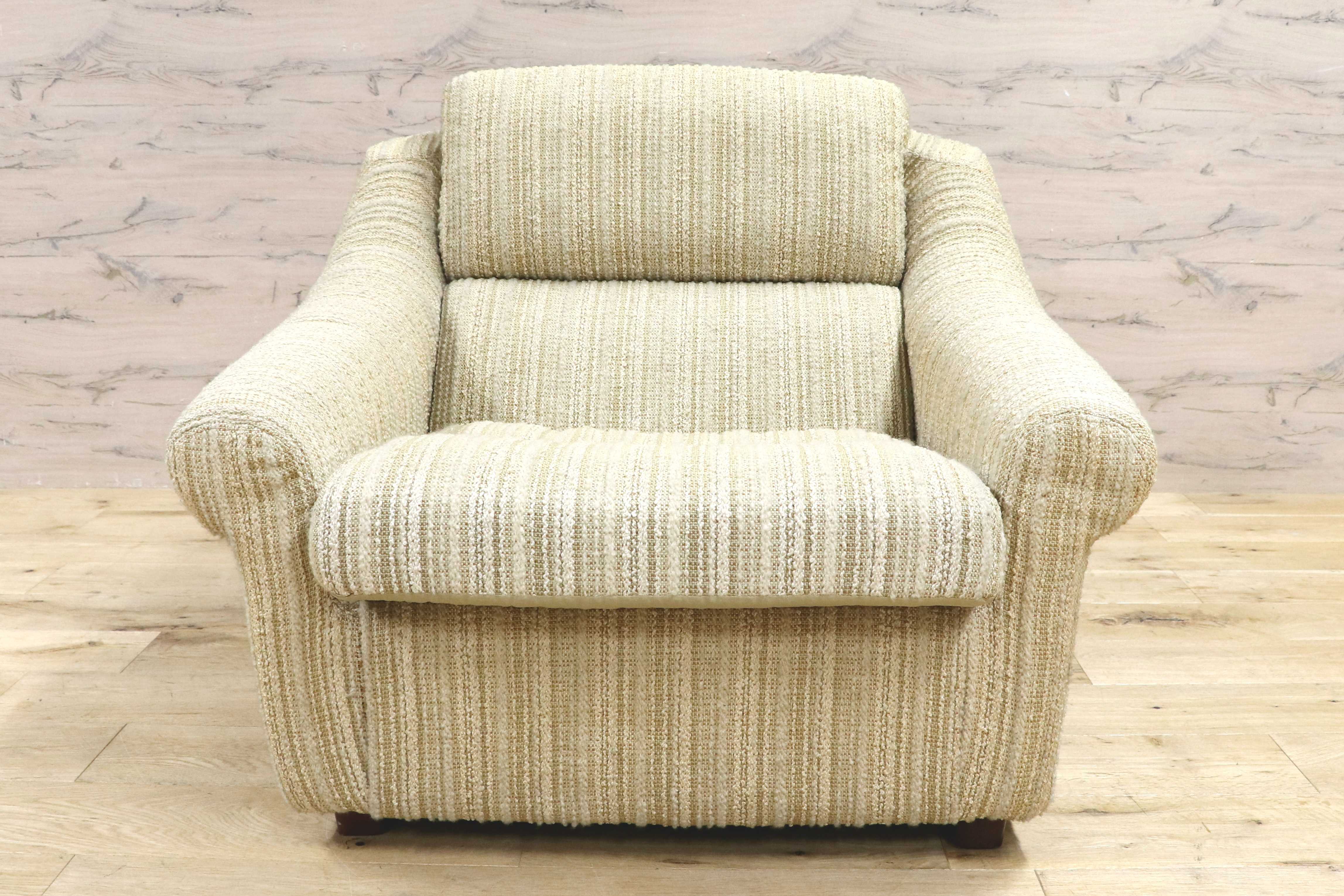 GMIH363C○Overman International スウェーデン製 北欧ヴィンテージ シングルソファ 1人掛けソファ ラウンジチェア 稀少