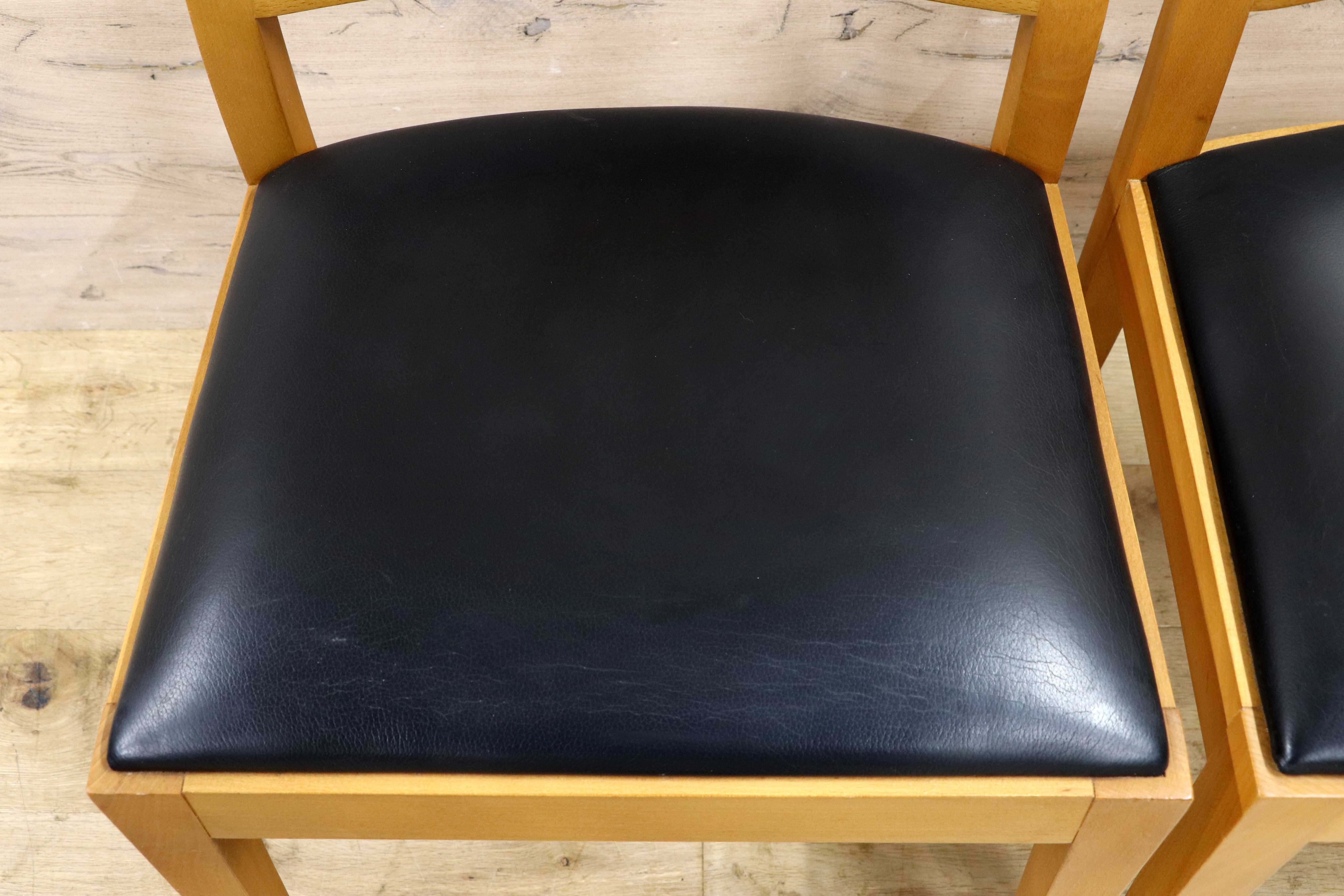 GMIK729B○Andreu World / アンドリュー・ワールド ダイニングチェア 2脚セット 椅子 レザー シンプル モダン スペイン製