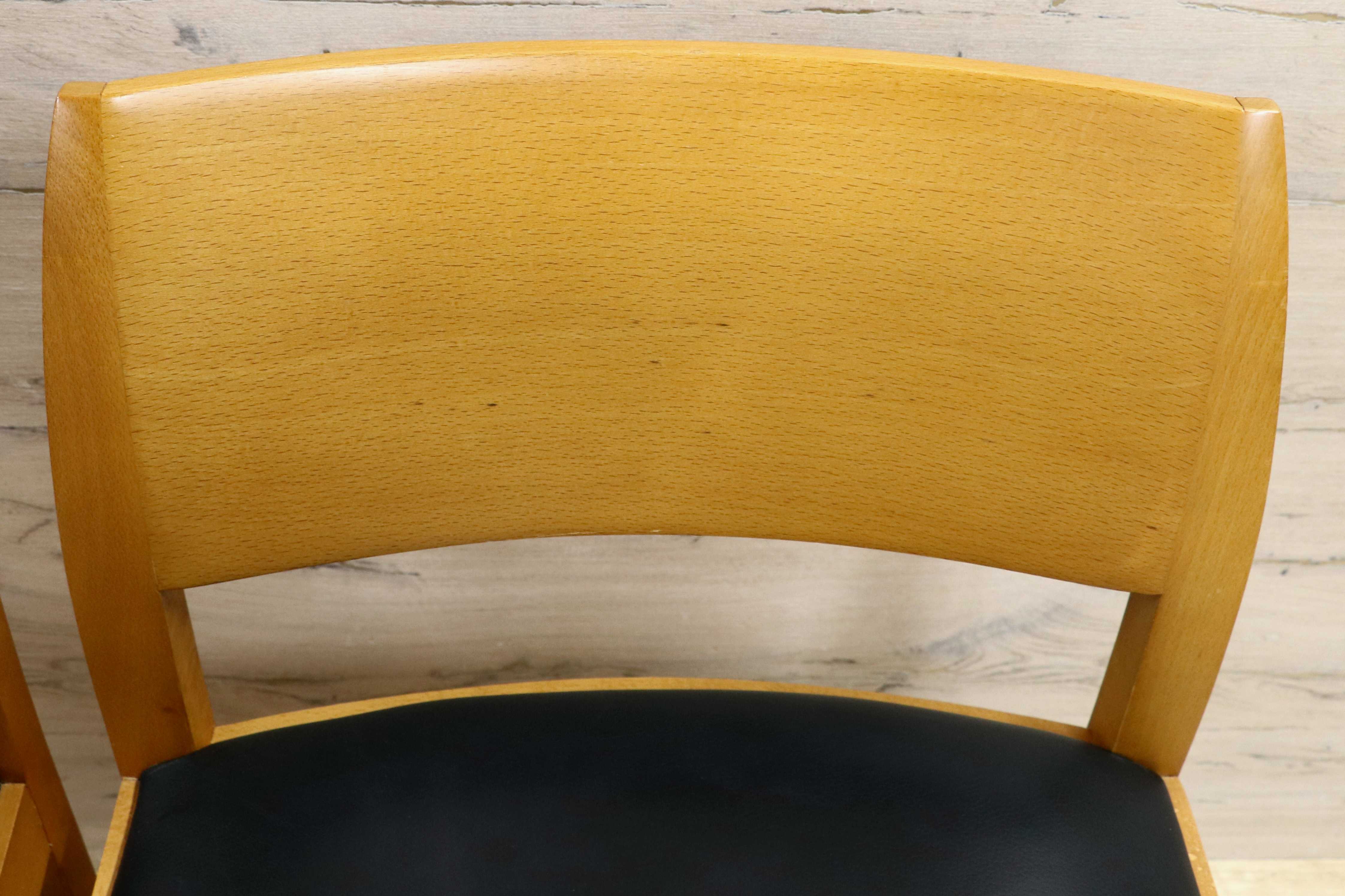 GMIK729B○Andreu World / アンドリュー・ワールド ダイニングチェア 2脚セット 椅子 レザー シンプル モダン スペイン製