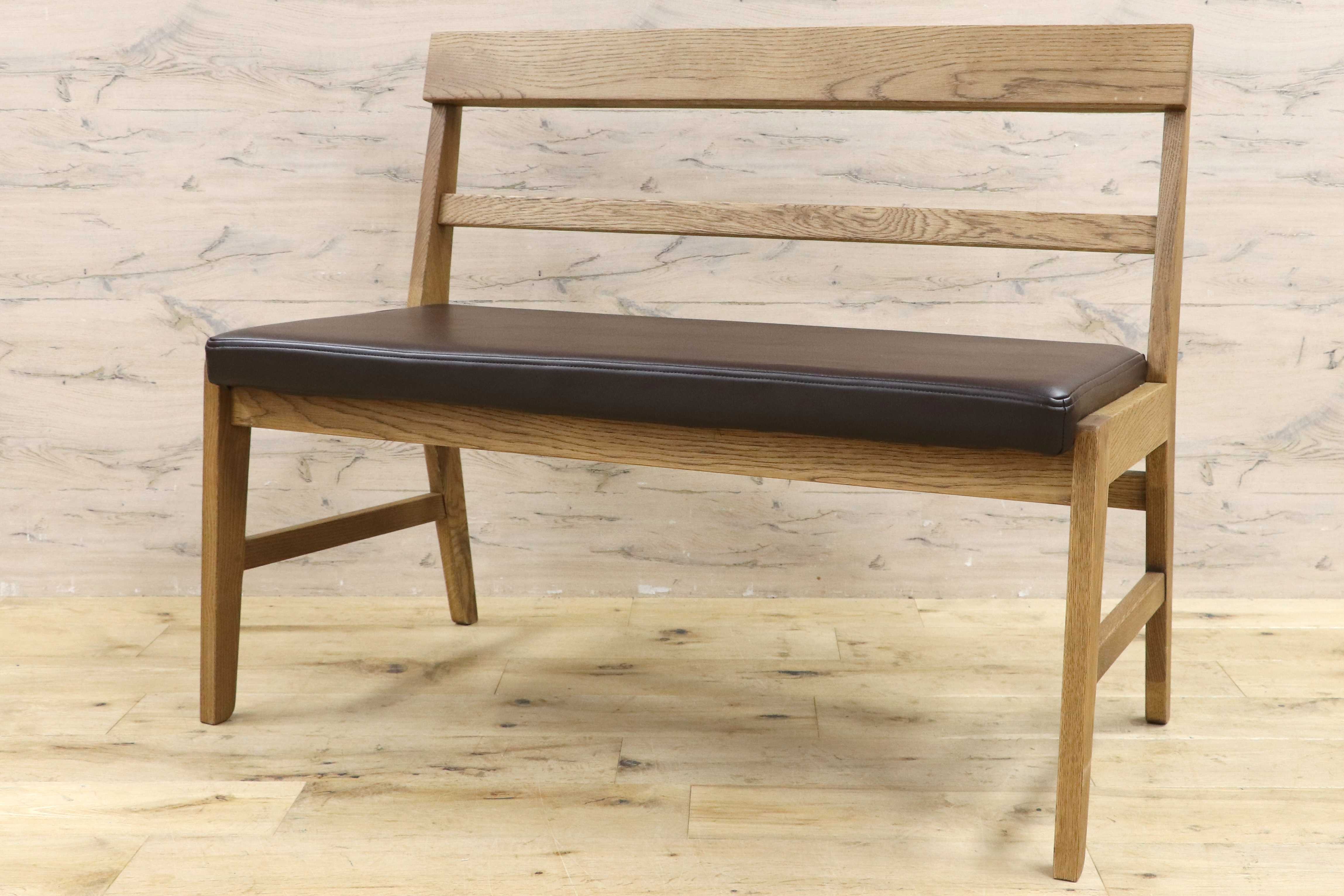 GMIK359○unico / ウニコ ADDAY アディ ダイニングチェア ベンチ 椅子 オーク材 カバーリング 北欧スタイル