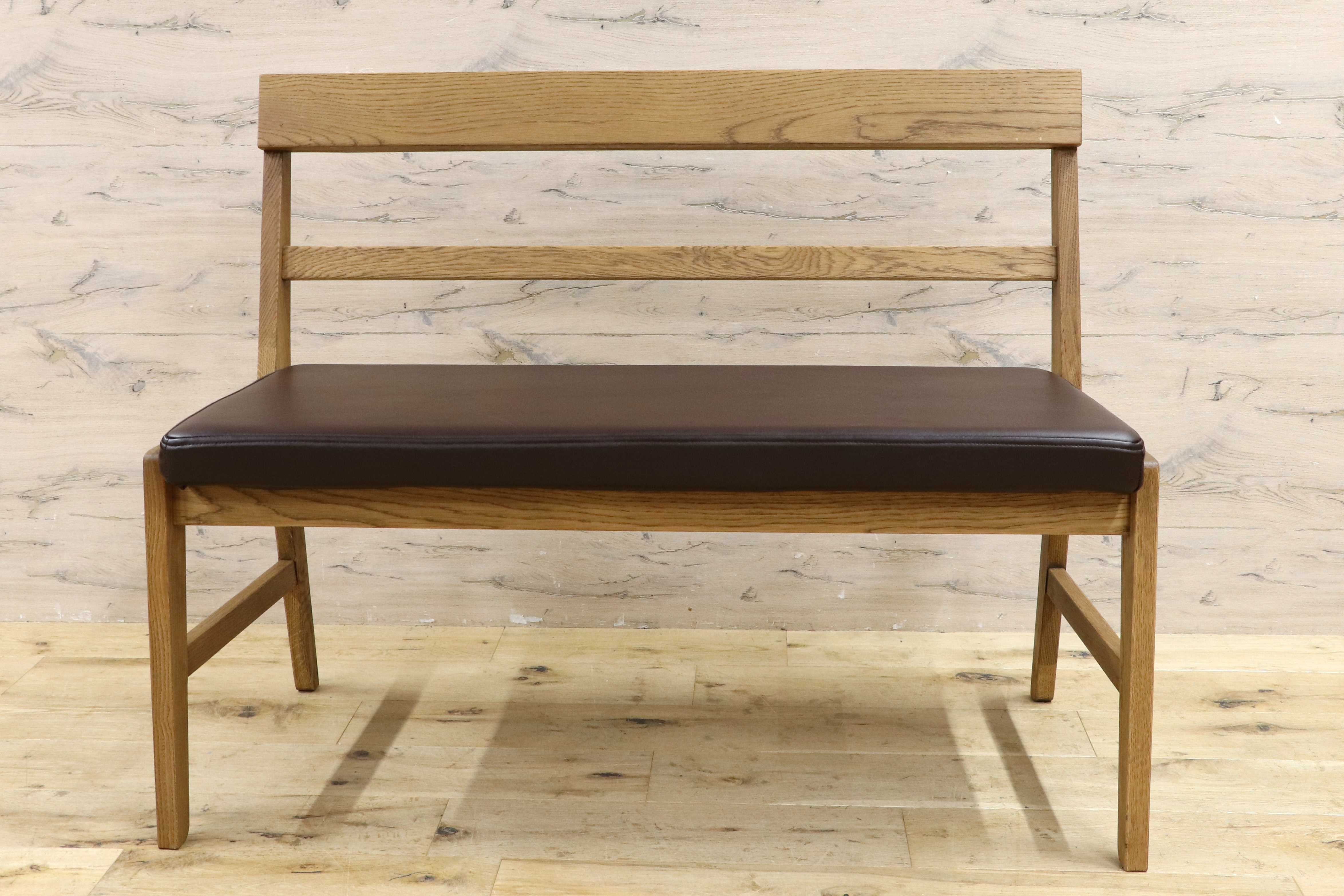 GMIK359○unico / ウニコ ADDAY アディ ダイニングチェア ベンチ 椅子 オーク材 カバーリング 北欧スタイル