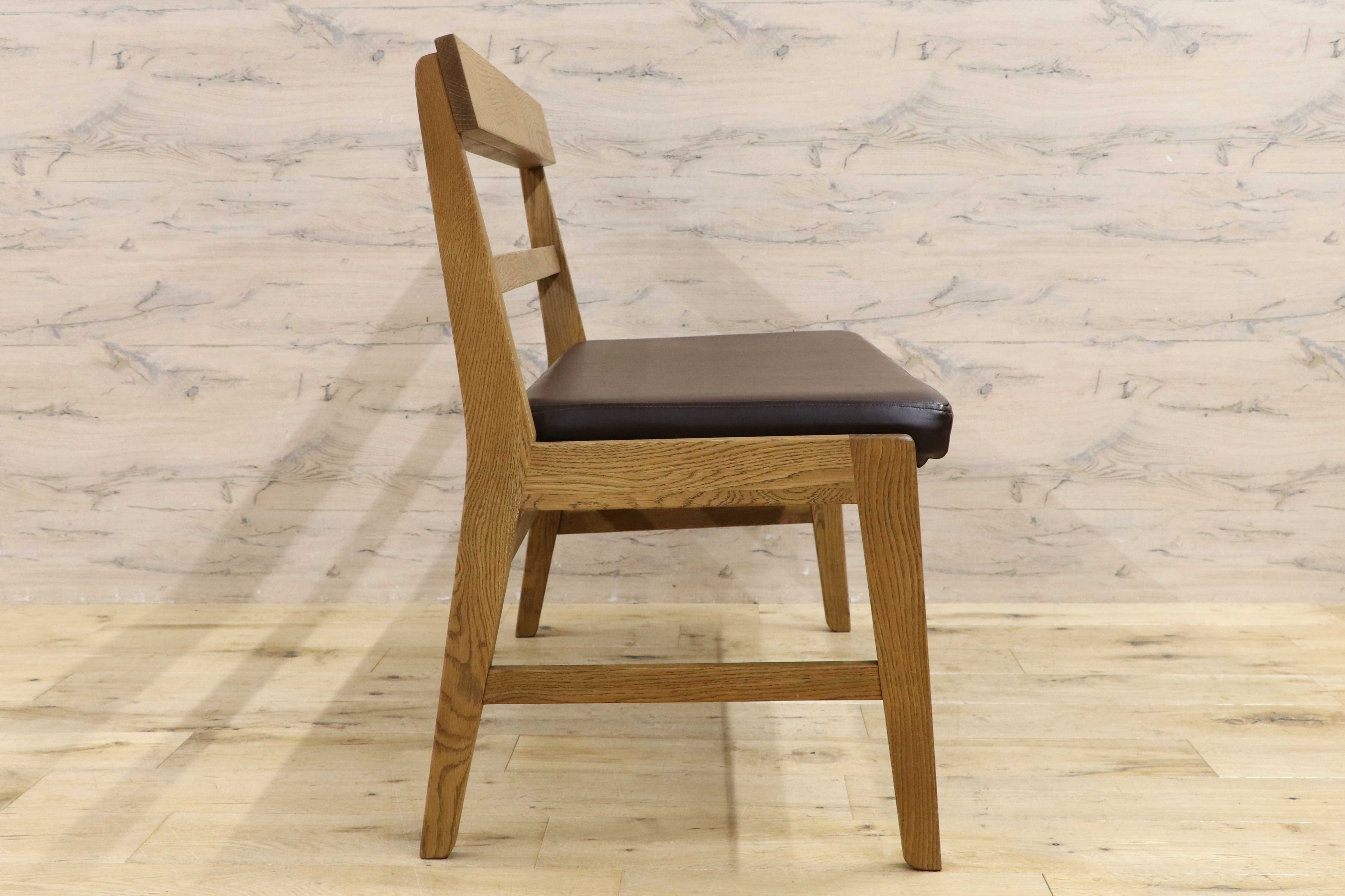 GMIK359○unico / ウニコ ADDAY アディ ダイニングチェア ベンチ 椅子 オーク材 カバーリング 北欧スタイル