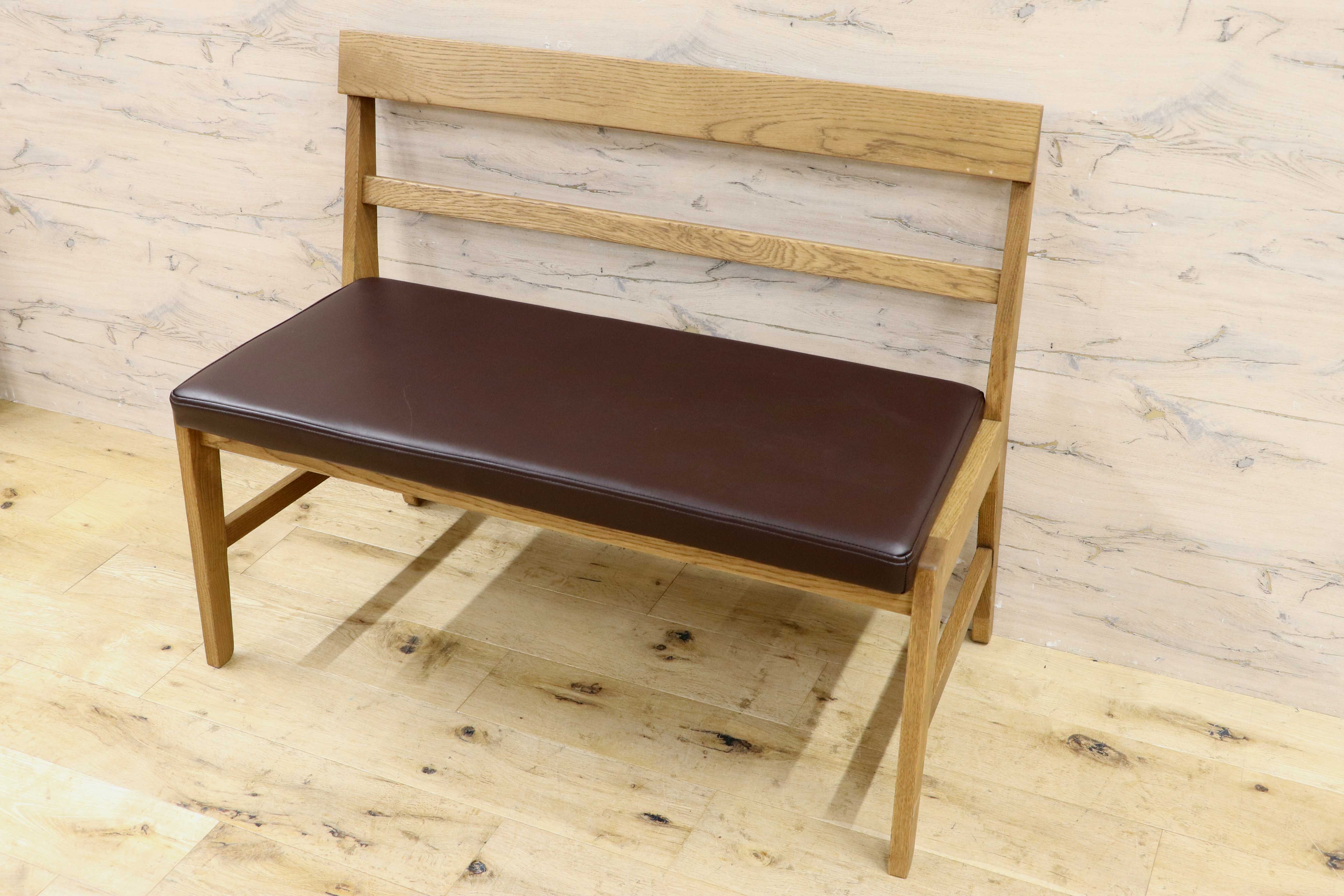 GMIK359○unico / ウニコ ADDAY アディ ダイニングチェア ベンチ 椅子 オーク材 カバーリング 北欧スタイル