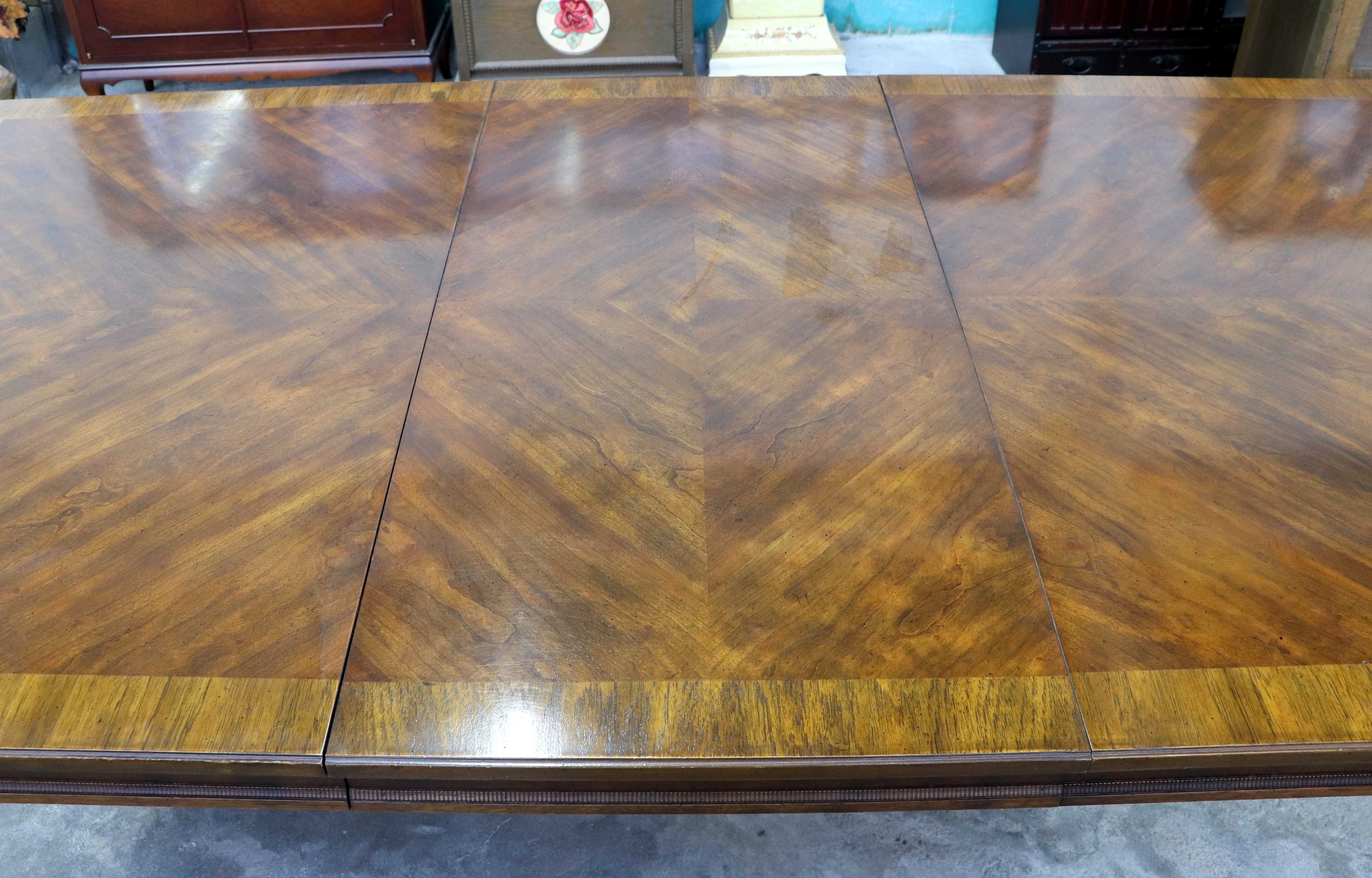 GMIK719○DREXEL HERITAGE / ドレクセルヘリテイジ 伸張式テーブル ダイニングテーブル エクステンションテーブル 食卓テーブル アメリカ