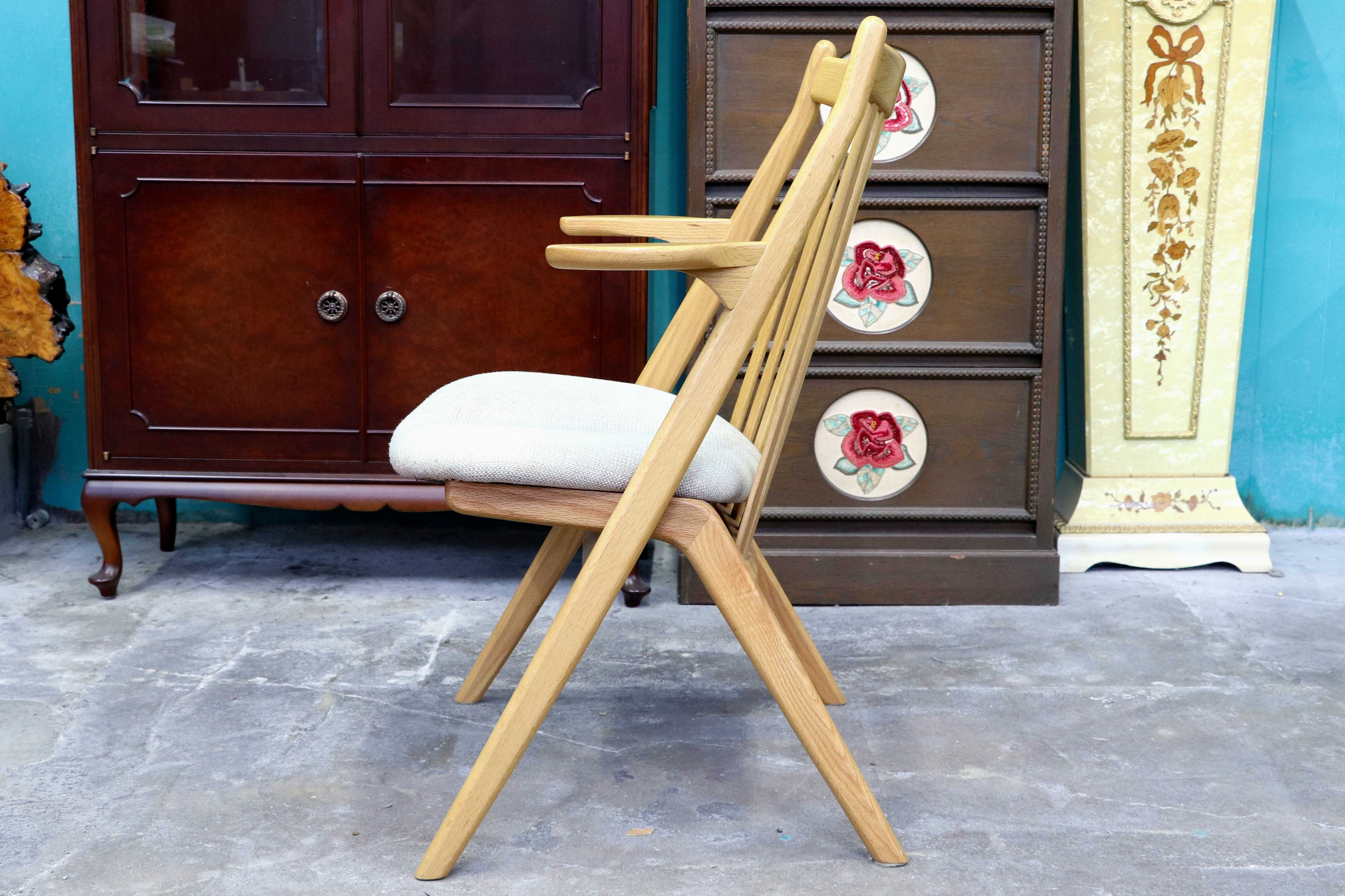 GMIS452A○HIDAKAGU / 飛騨家具 高山Wood Studio ウッドスタジオ Gallia ガリア アームチェア ダイニングチェア オーク材 国産家具 展示品