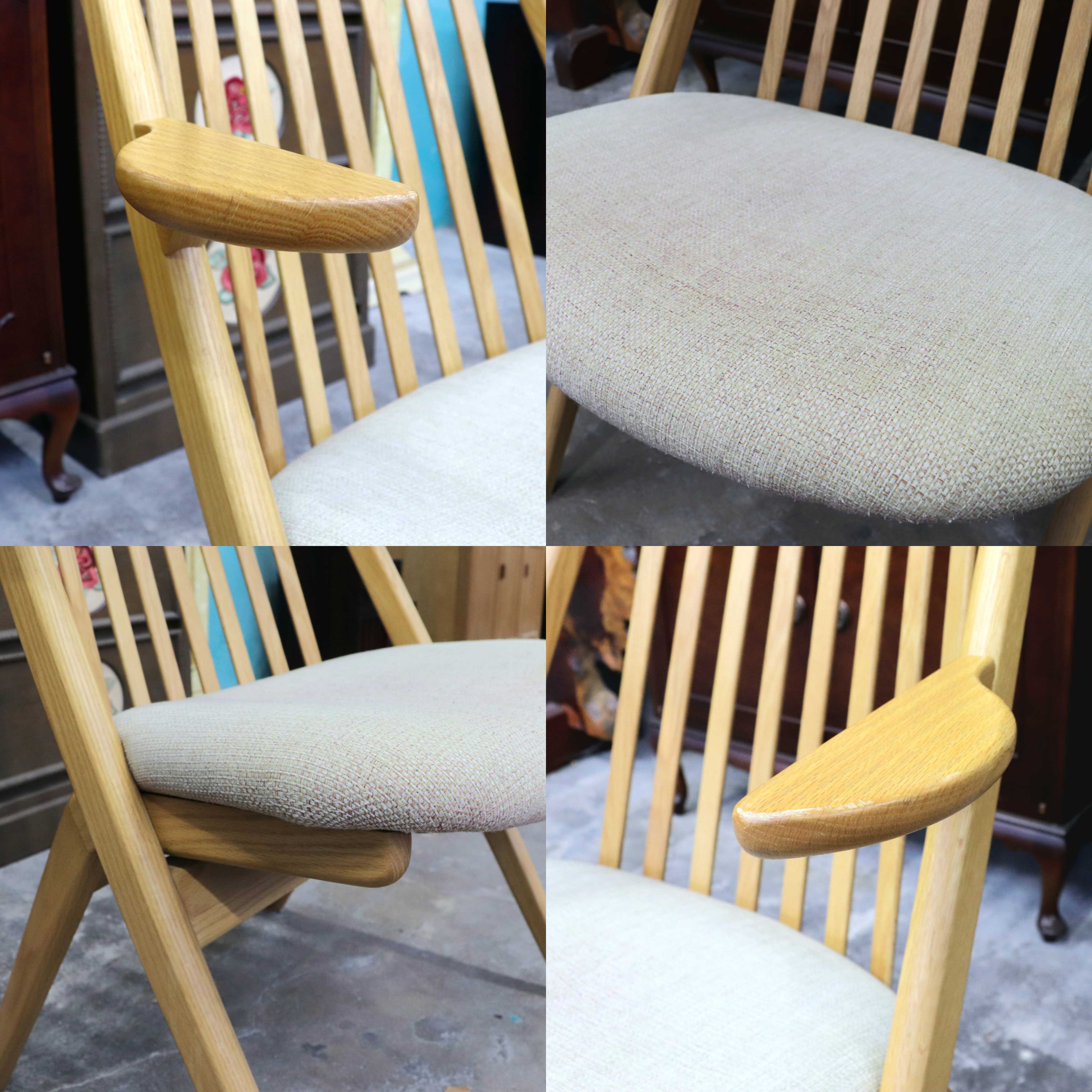 GMIS452A○HIDAKAGU / 飛騨家具 高山Wood Studio ウッドスタジオ Gallia ガリア アームチェア ダイニングチェア オーク材 国産家具 展示品