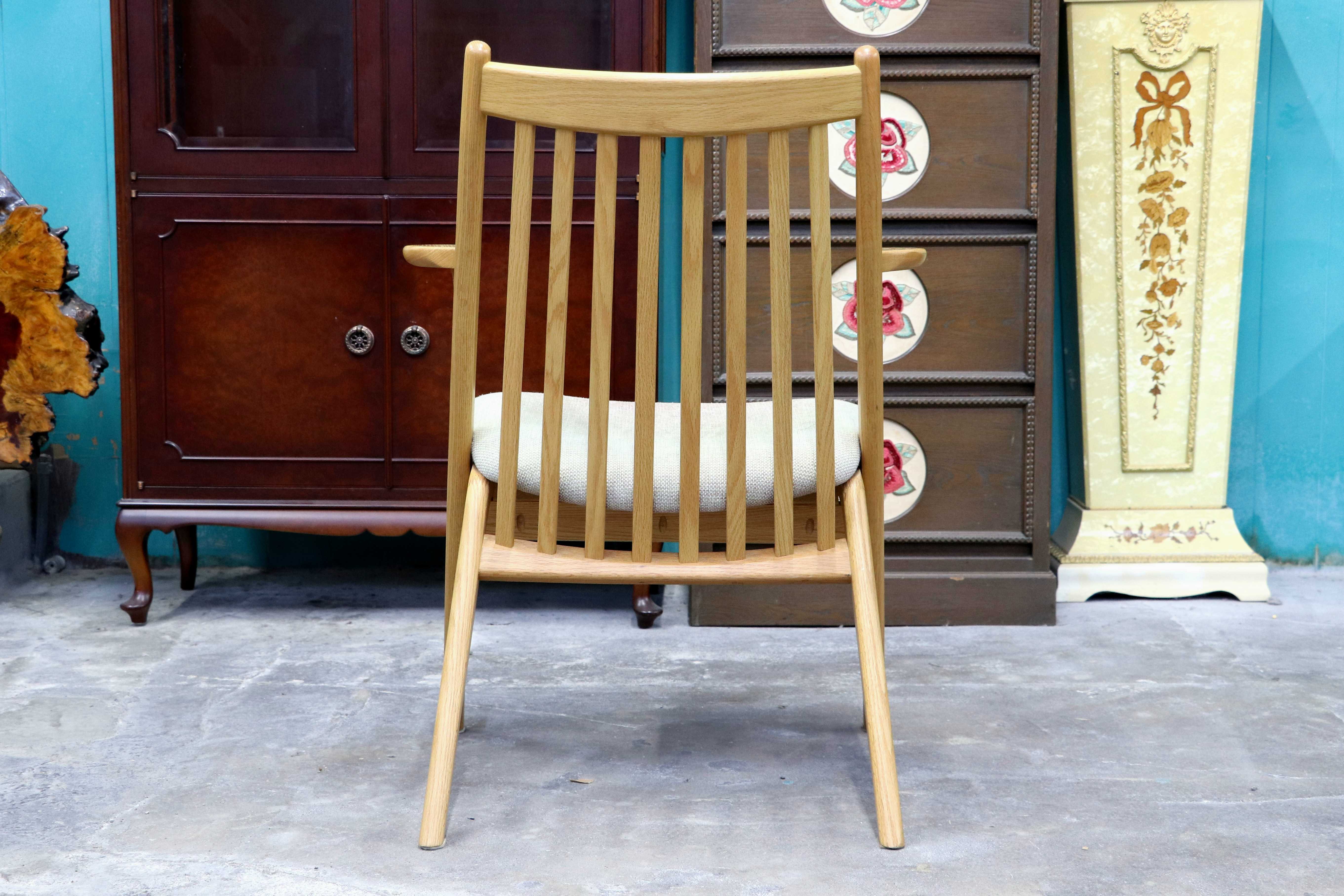 GMIS452B○HIDAKAGU / 飛騨家具 高山Wood Studio ウッドスタジオ Gallia ガリア アームチェア ダイニングチェア オーク材 国産家具 展示品