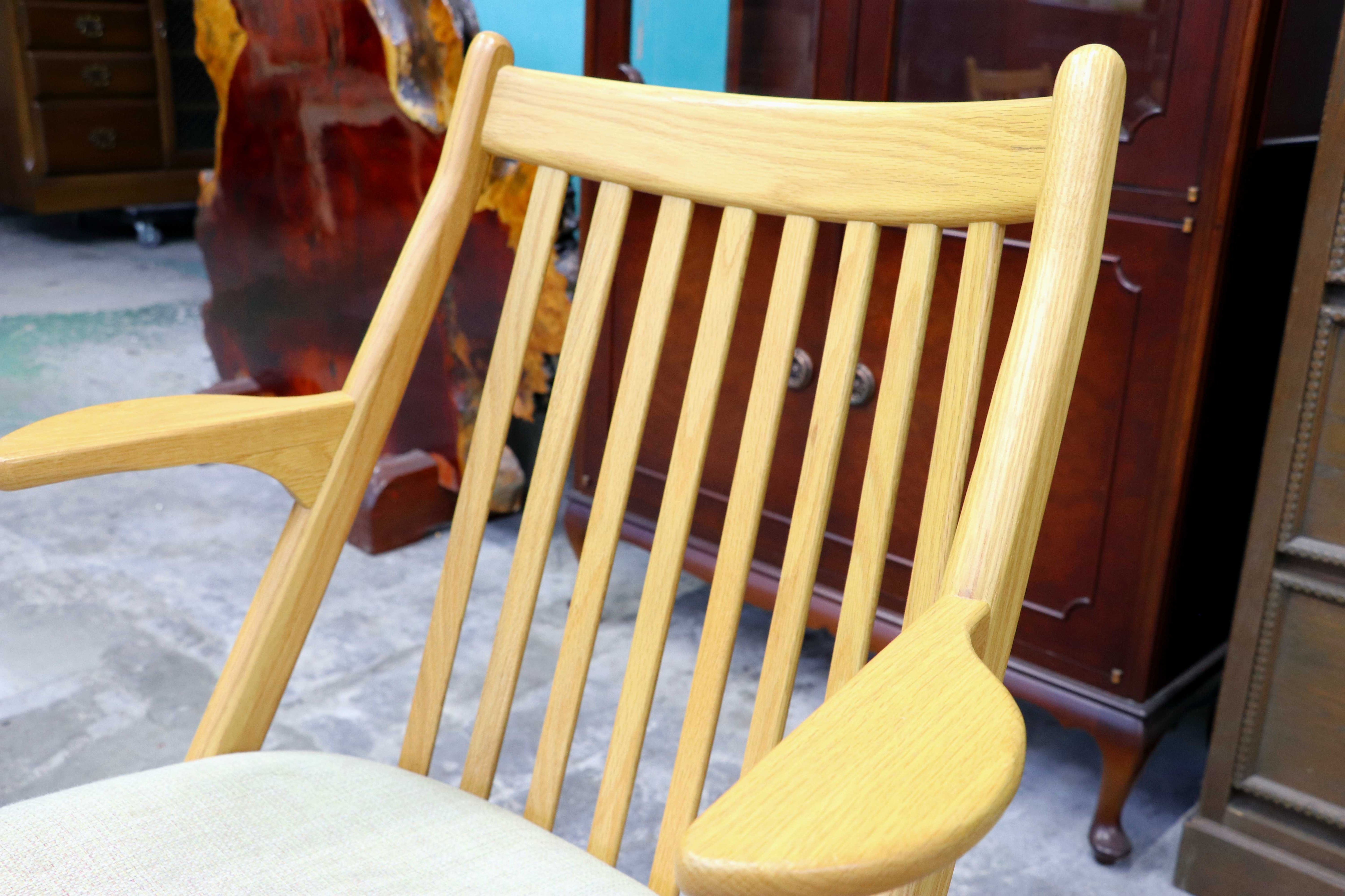 GMIS452B○HIDAKAGU / 飛騨家具 高山Wood Studio ウッドスタジオ Gallia ガリア アームチェア ダイニングチェア オーク材 国産家具 展示品