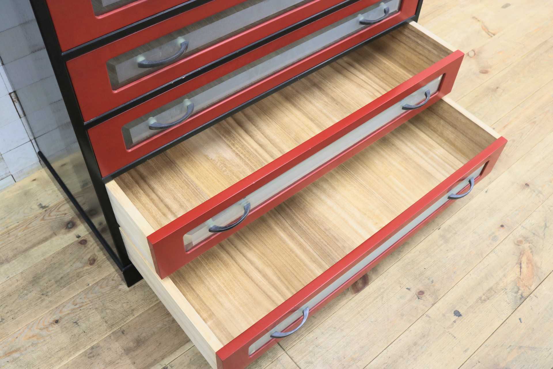 GMJS198◯桐箪笥 キャビネット チェスト 整理箪笥 収納家具 引き出し収納 7段チェスト レトロ 和モダン ヴィンテージ