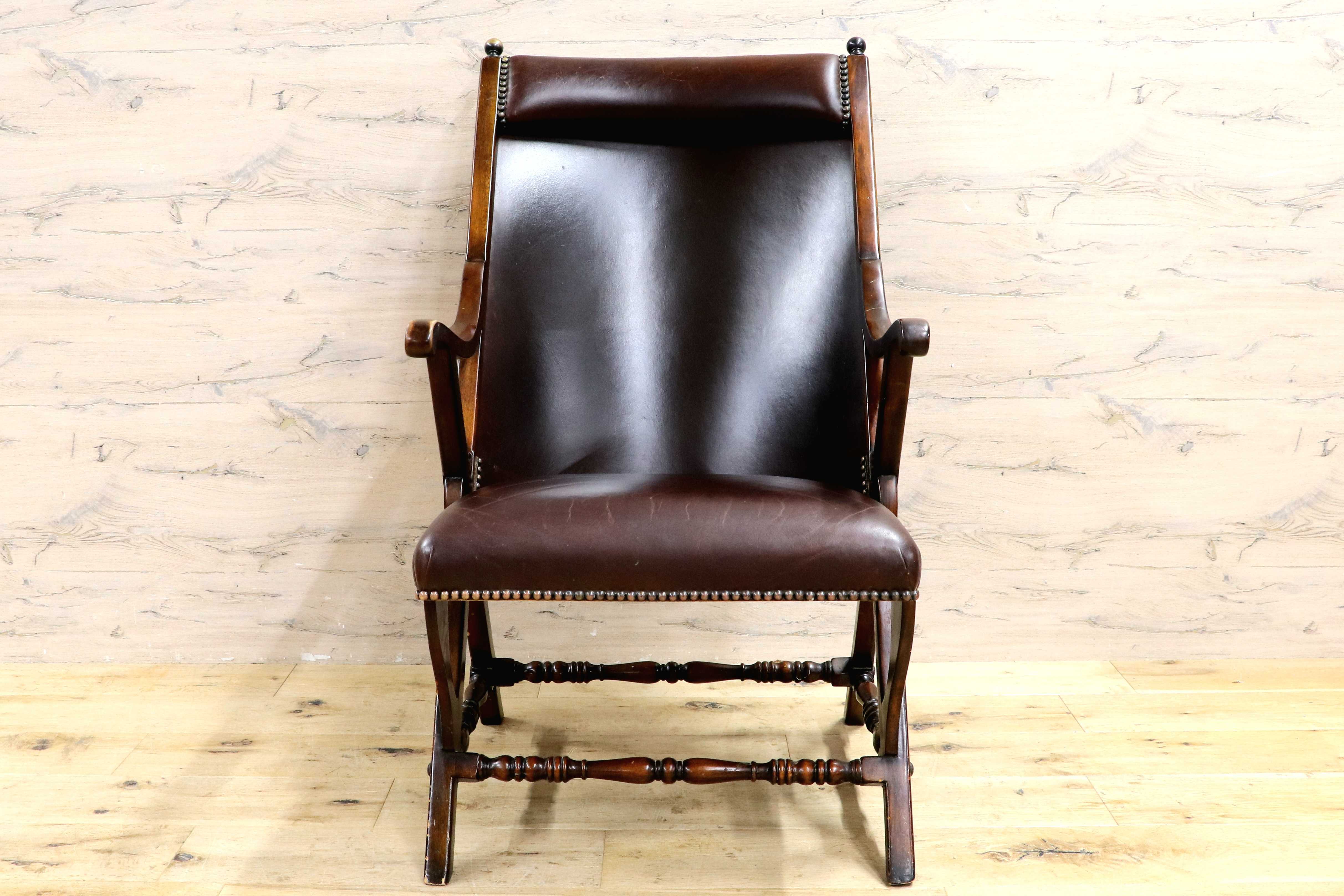 GMIS478○Theodore Alexander / セオドア・アレキサンダー Observatory Hill Collection マホガニーフレーム ヴィンテージ チェア 椅子