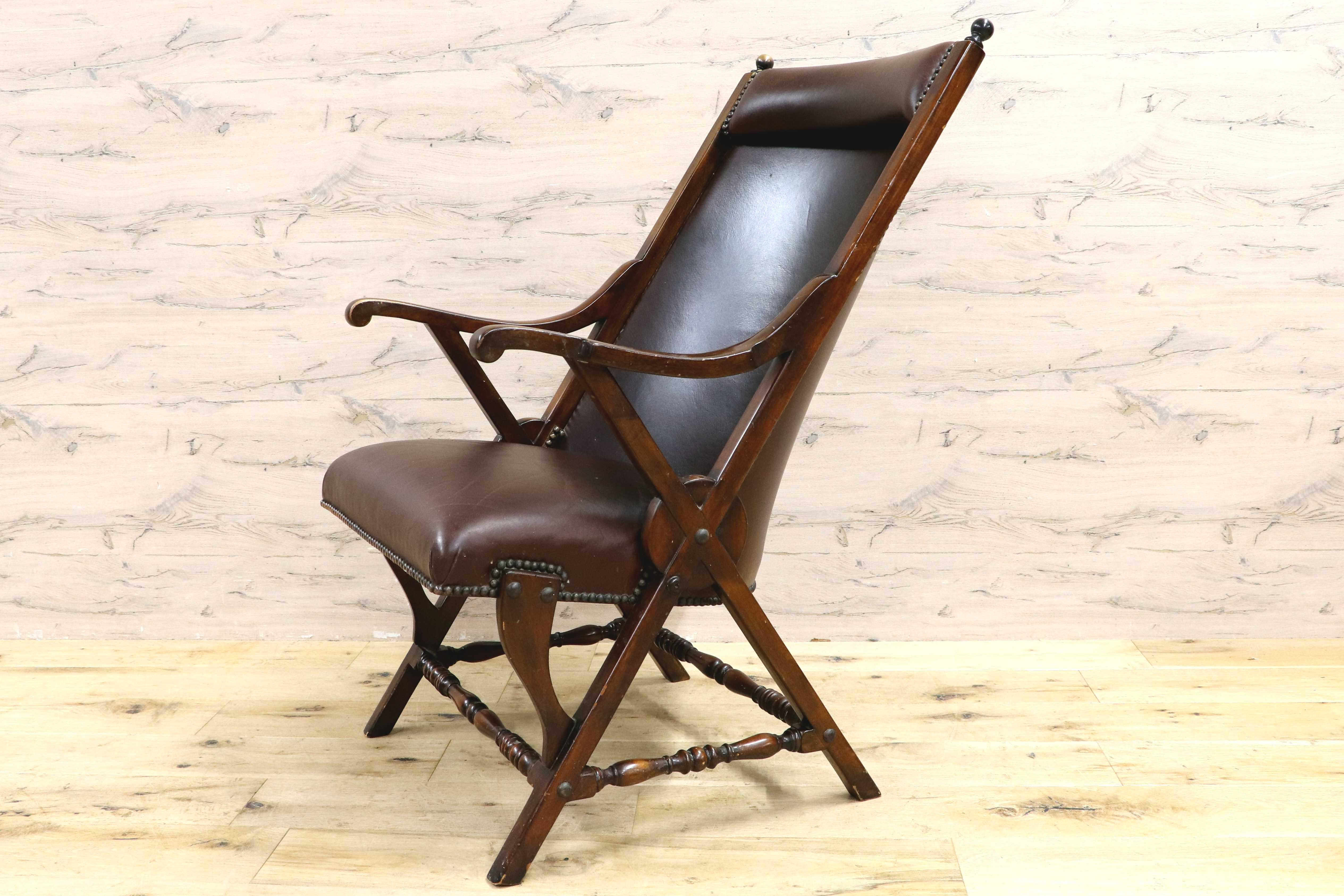 GMIS478○Theodore Alexander / セオドア・アレキサンダー Observatory Hill Collection マホガニーフレーム ヴィンテージ チェア 椅子