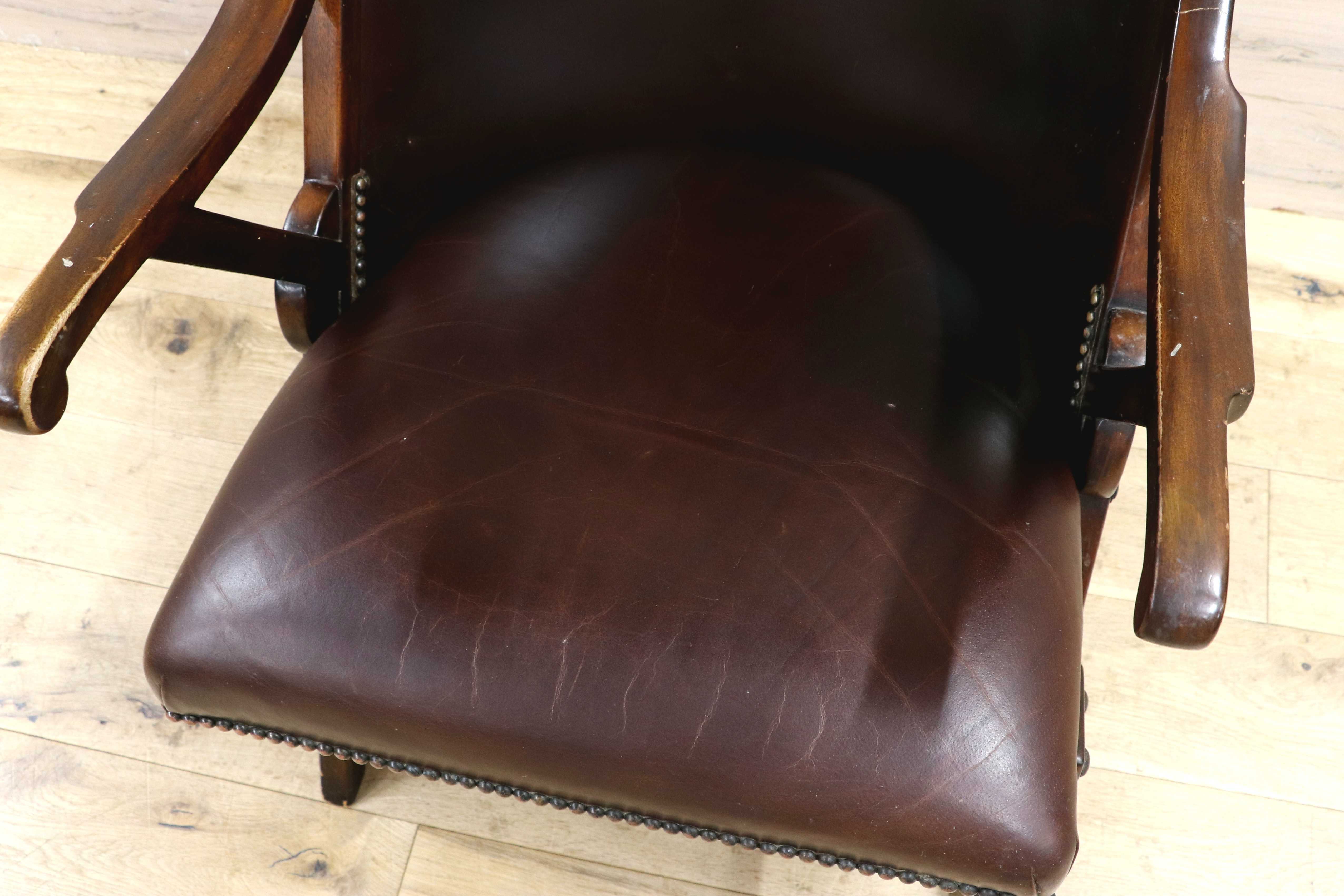 GMIS478○Theodore Alexander / セオドア・アレキサンダー Observatory Hill Collection マホガニーフレーム ヴィンテージ チェア 椅子