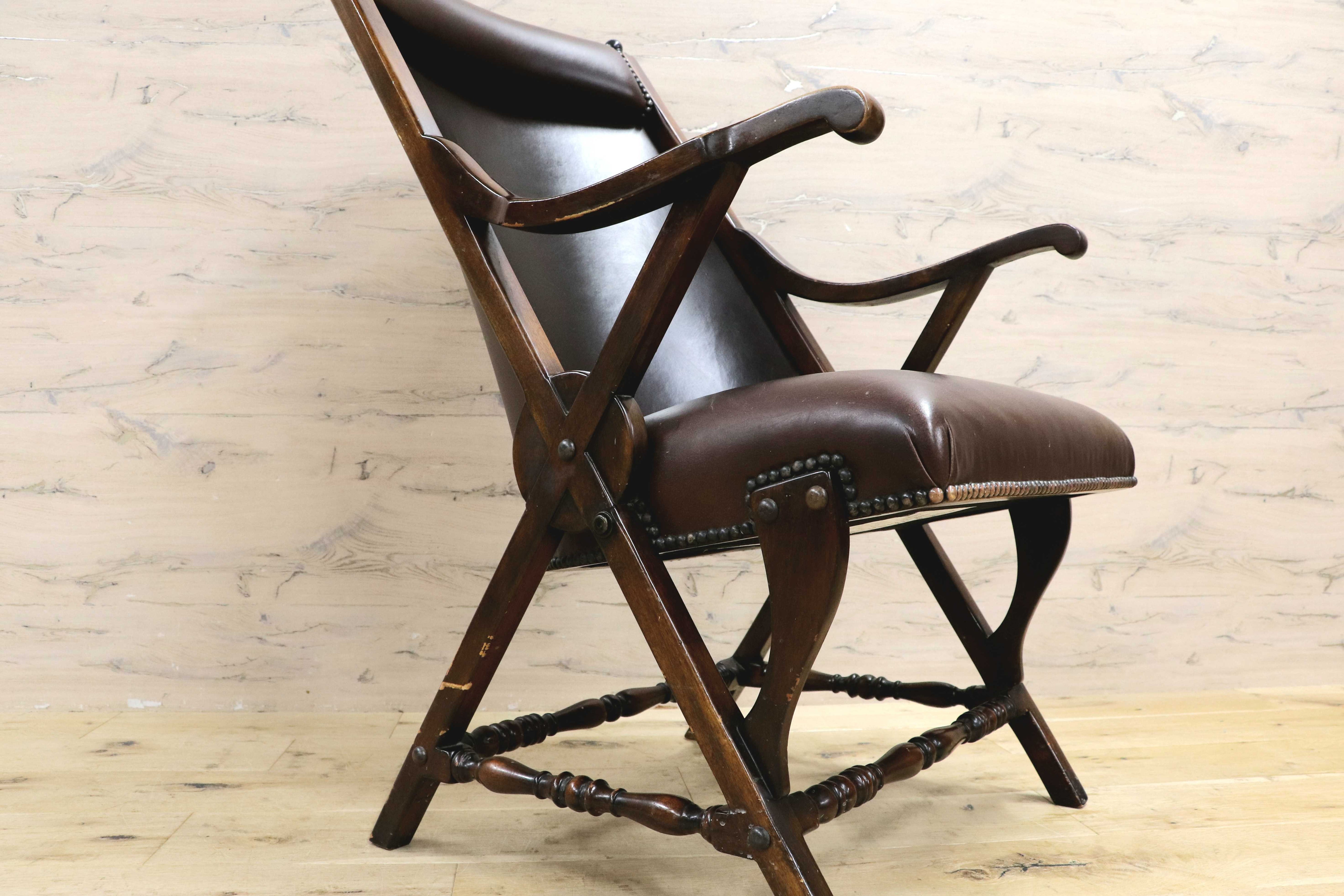 GMIS478○Theodore Alexander / セオドア・アレキサンダー Observatory Hill Collection マホガニーフレーム ヴィンテージ チェア 椅子