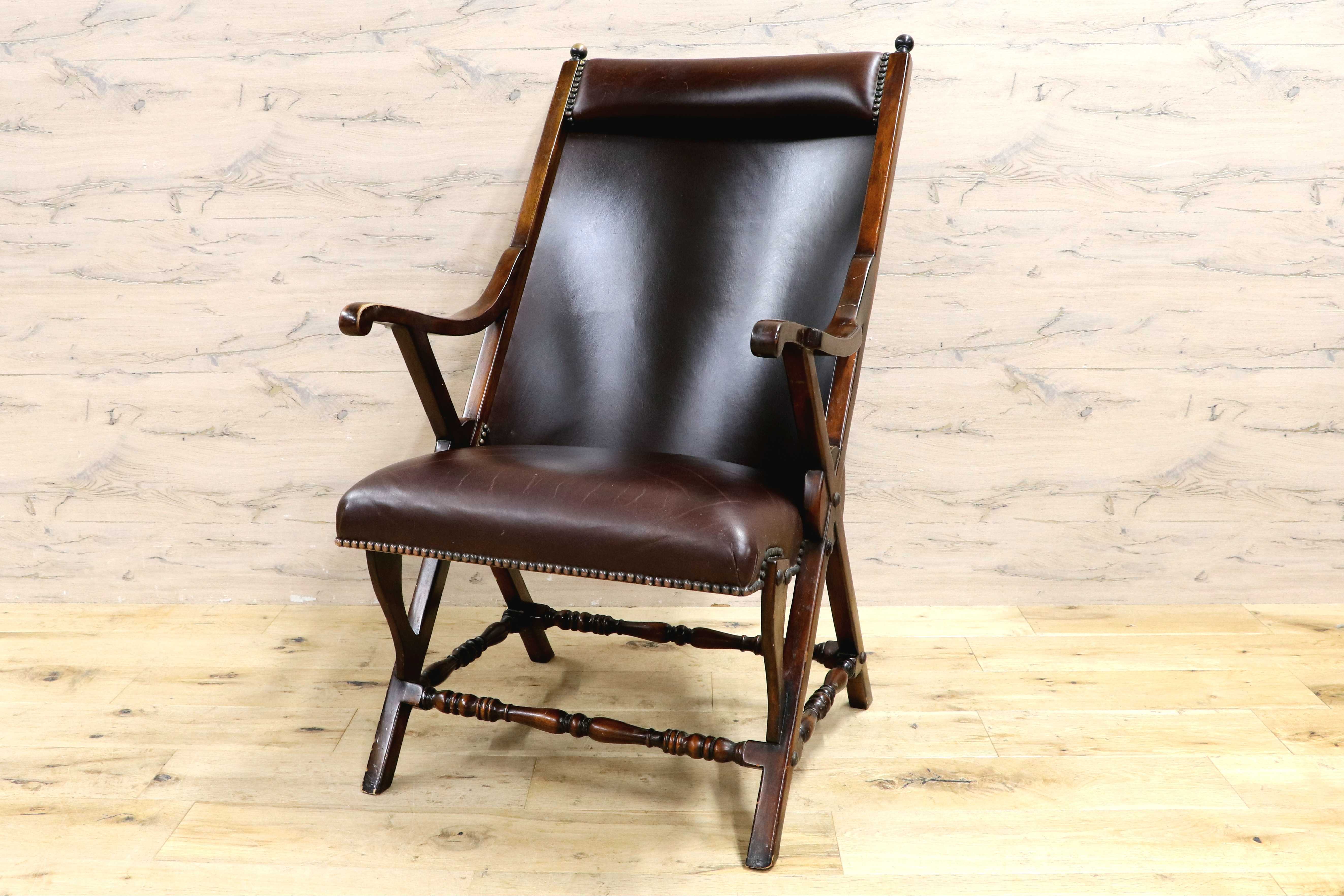 GMIS478○Theodore Alexander / セオドア・アレキサンダー Observatory Hill Collection マホガニーフレーム ヴィンテージ チェア 椅子