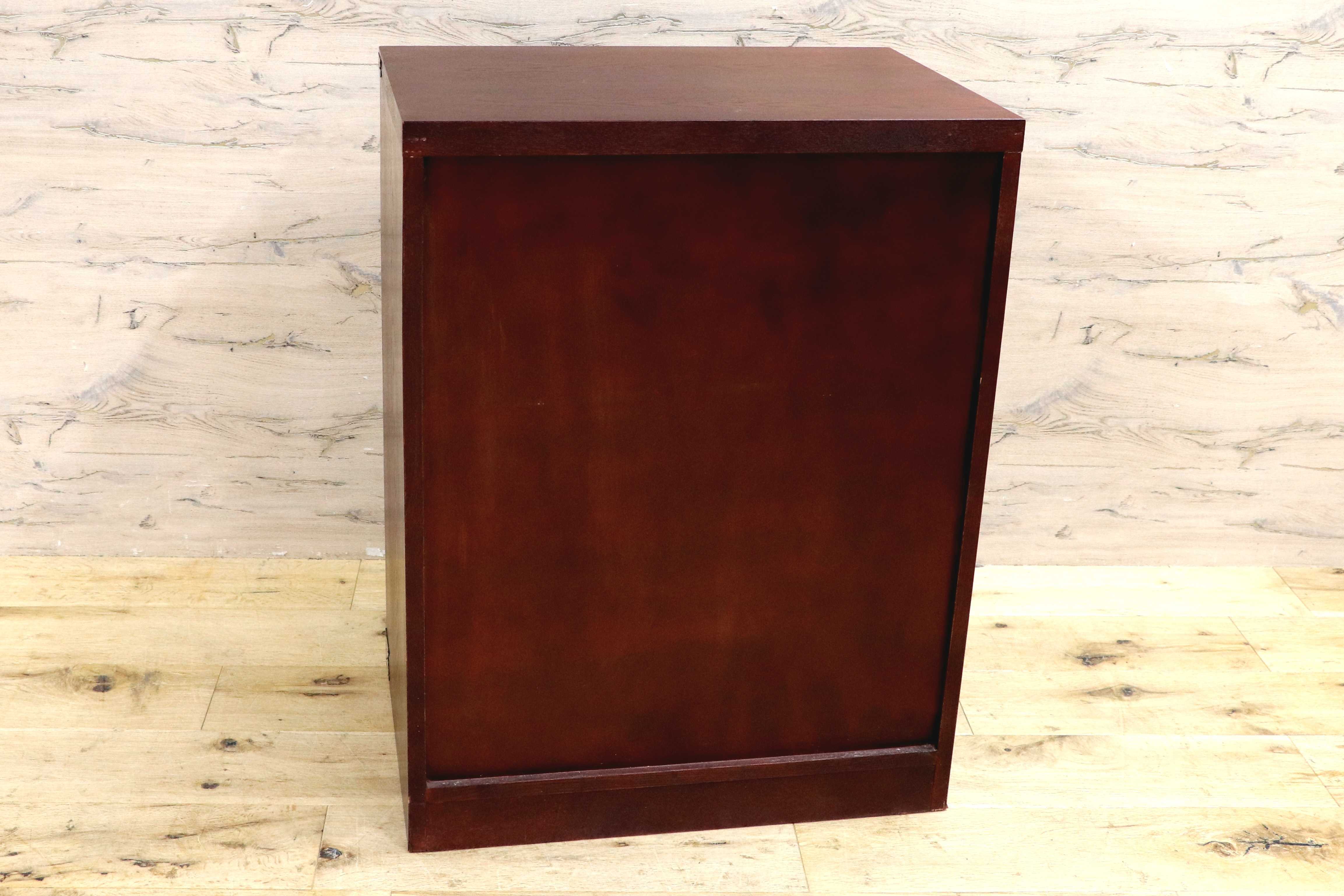 GMIS481A○民芸家具 欅材 整理箪笥 時代箪笥 4段チェスト 鉄金具 和家具 和モダン 小物収納 レトロ アンティーク調 和室 古民家