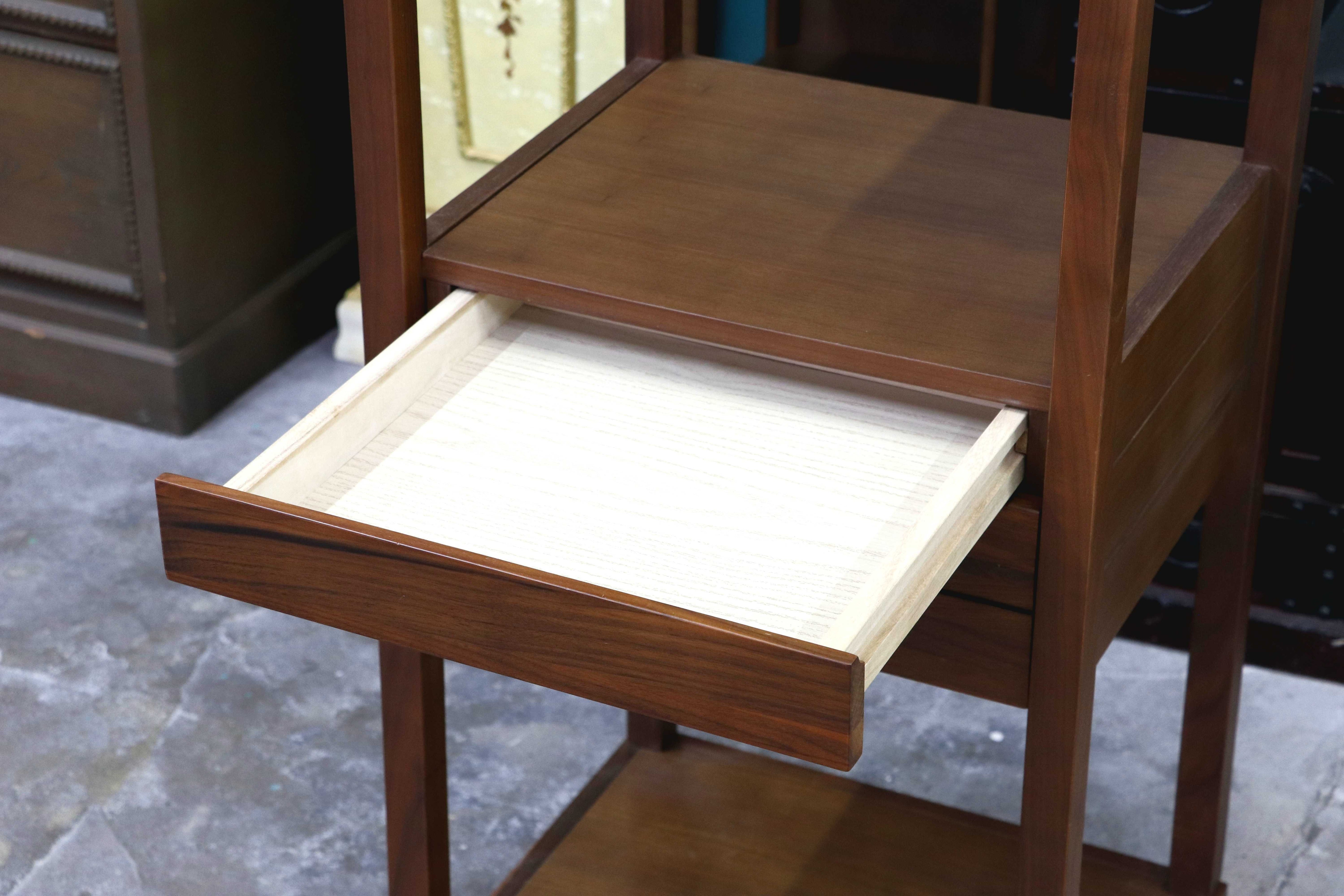 GMIK802○ウォールナット 飾り棚 縦長キャビネット ロングキャビネット 木製 キャビネット コーナーラック 多用途棚 ディスプレイラック