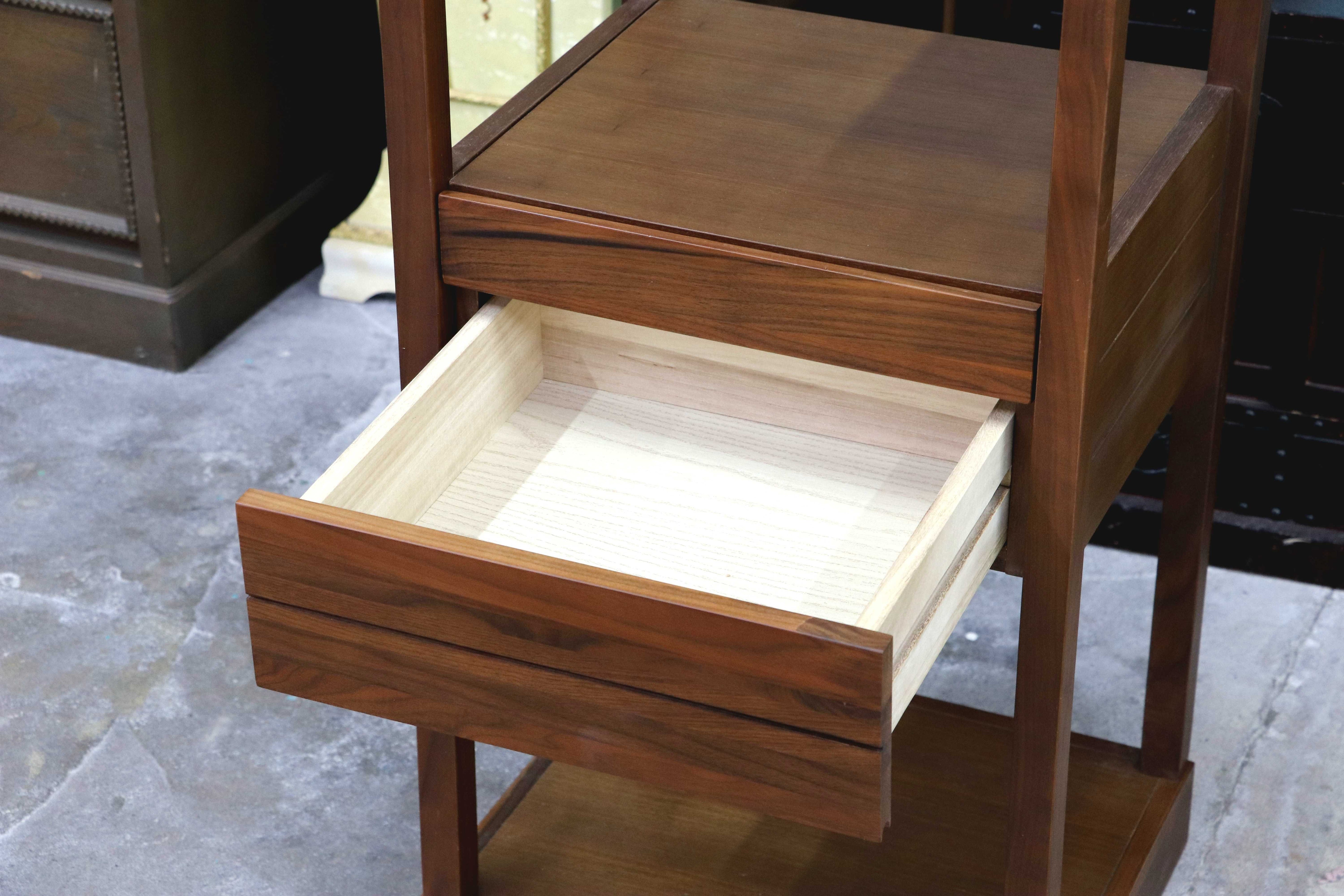 GMIK802○ウォールナット 飾り棚 縦長キャビネット ロングキャビネット 木製 キャビネット コーナーラック 多用途棚 ディスプレイラック