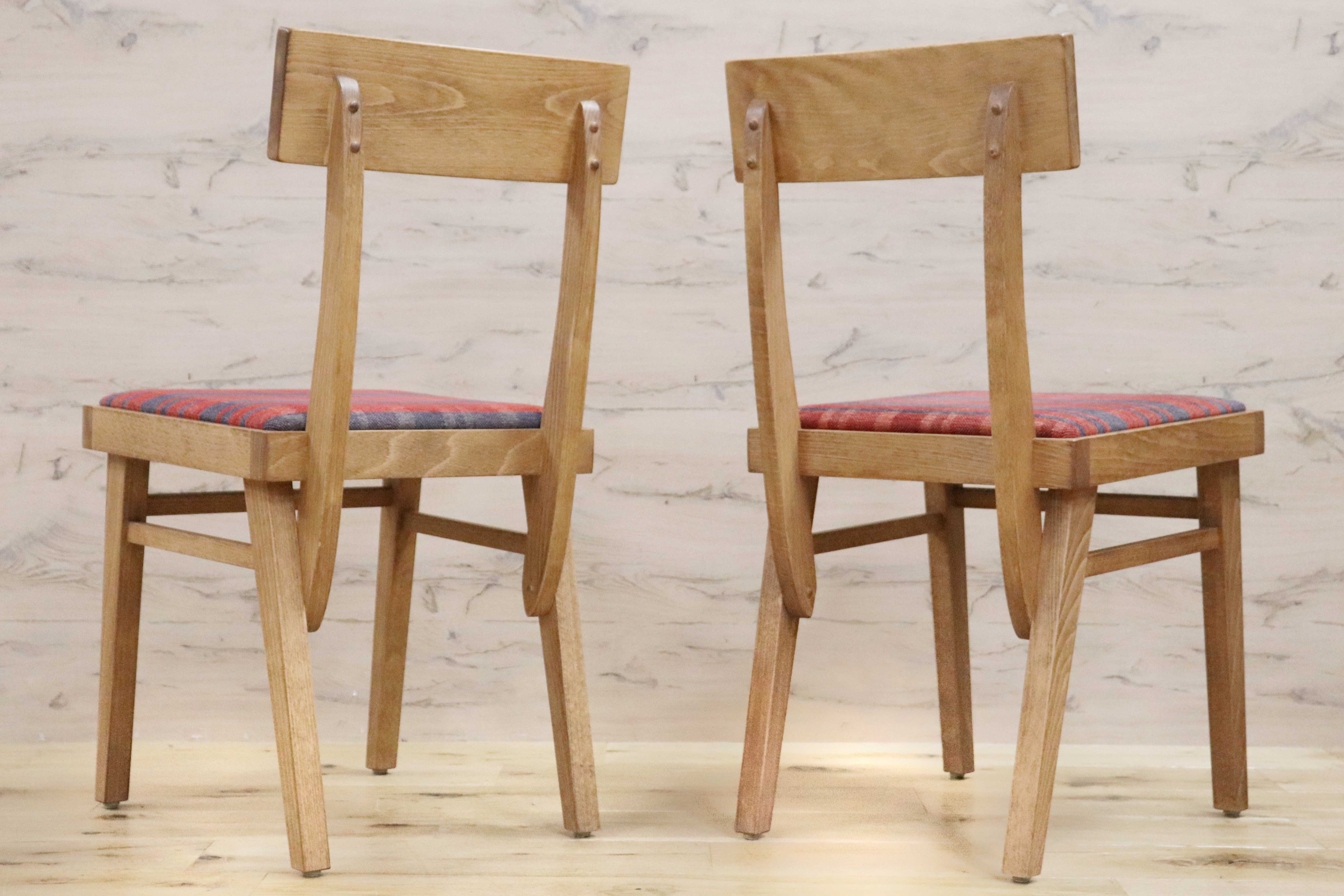 GMGH426A○Calore / カロレ 出雲 ダイニングチェア 椅子 2脚セット ファブリック マドラスチェック