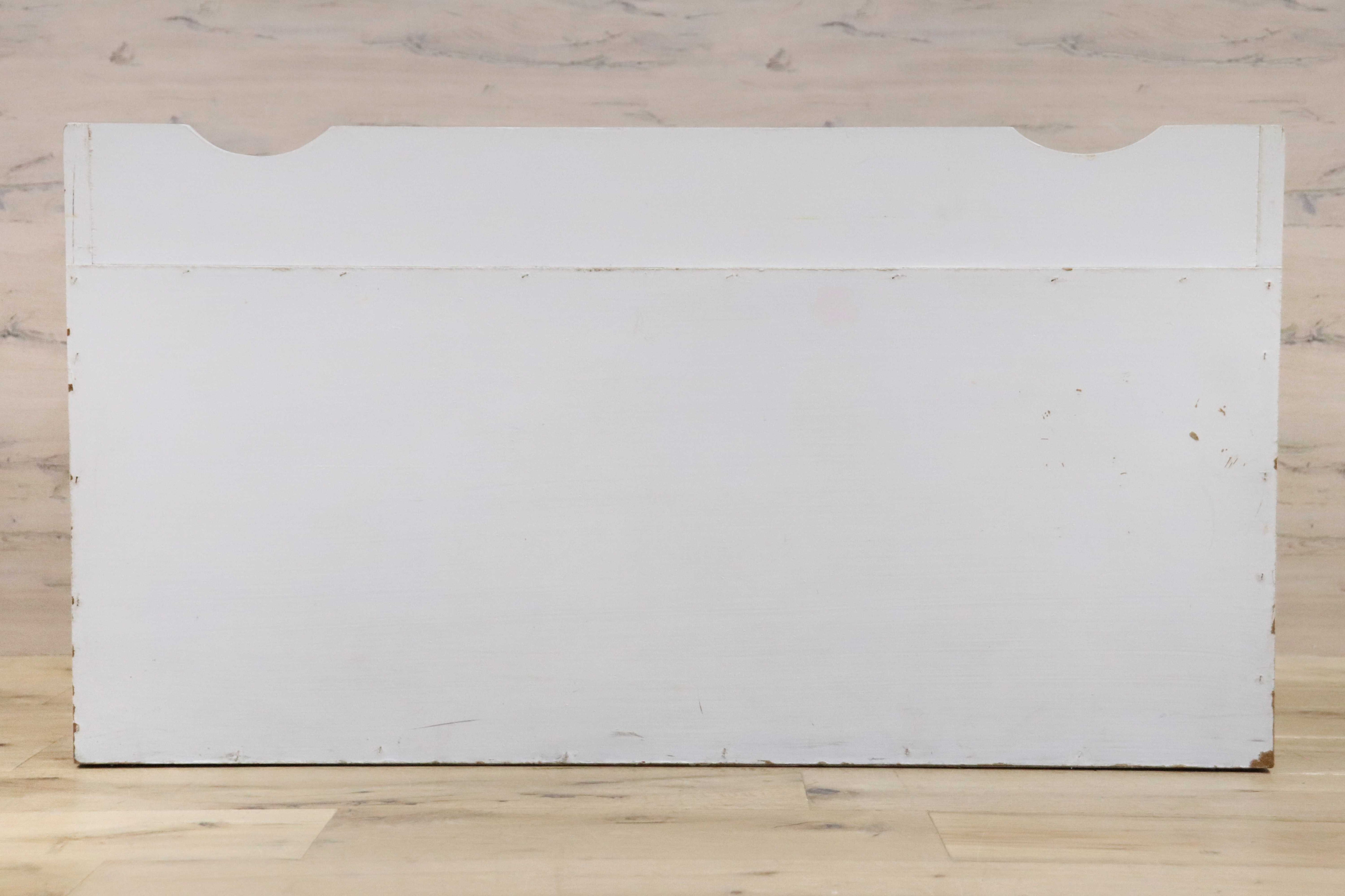 GMGH413○収納ボックス おもちゃ箱 ベビー家具 キッズ家具 バラ柄 リボン カントリー メルヘン 輸入雑貨 アメリカ製 アンティーク