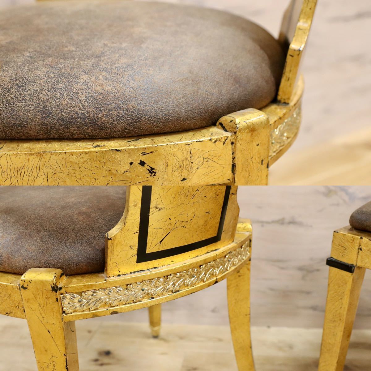 GMFK820○MARINER / マリネール ダイニングチェア 椅子 2脚セット スペイン最高峰 クラシック ラグジュアリー モダン 約150万 希少