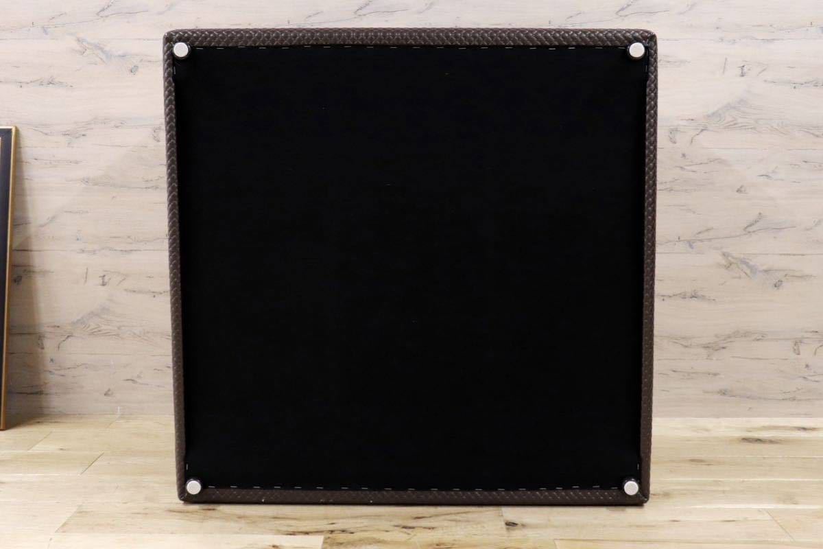 GMGN5○クラシック モダン スツール 腰掛け 1人掛けソファ スクエアソファ ラウンジ リビング モデルルーム展示品