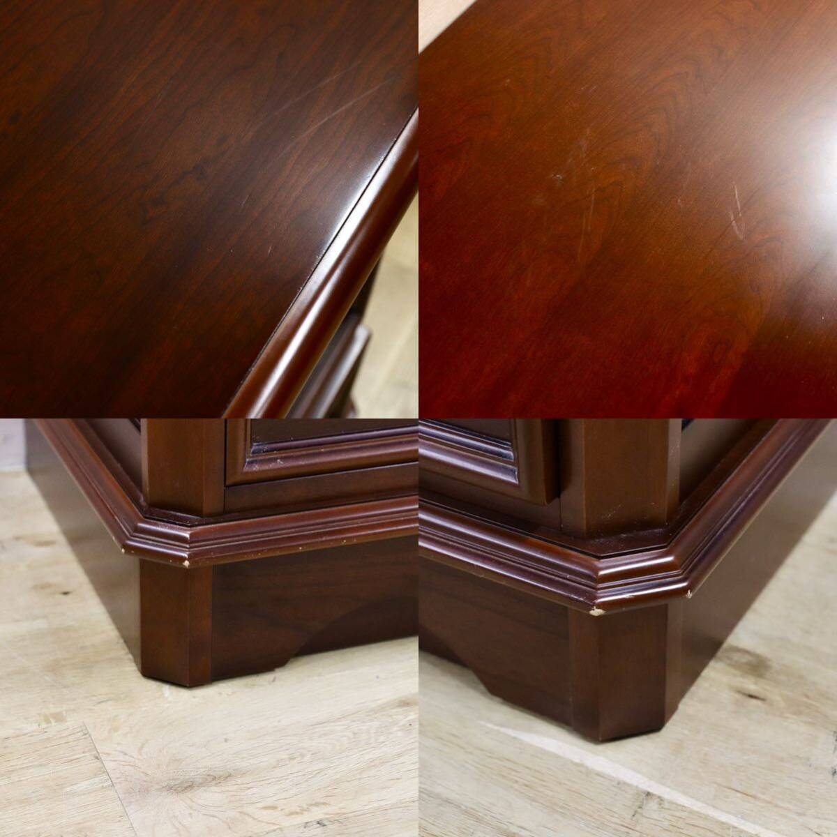 GMHS138○Lynn Hollyn / リンホーリン サイドボード リビングボード チェスト 定価約38万 収納家具 エレガント クラシック IDC大塚家具