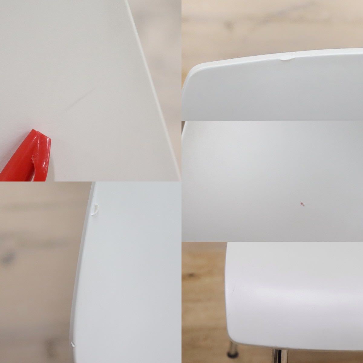 GMGN179B○Kartell / カルテル ダイニングチェア スタッキングチェア アームレスチェア ミィーティングチェア 椅子 ホワイト