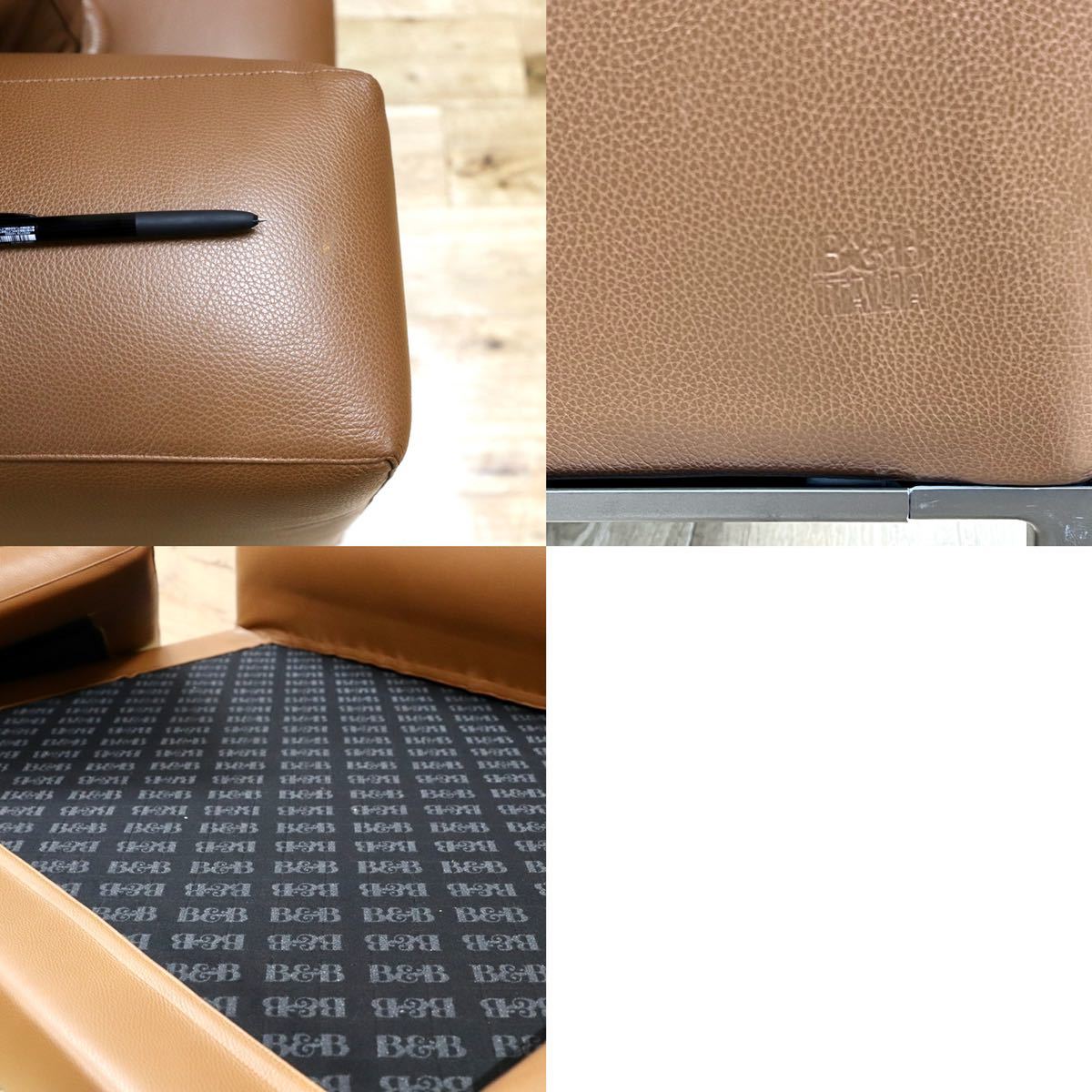 GMGN220A○B&B ITALIA Michel ミシェル 3人掛けソファ トリプルソファ 左肘 イタリアモダン 最高峰 定価315万 展示品※発送不可